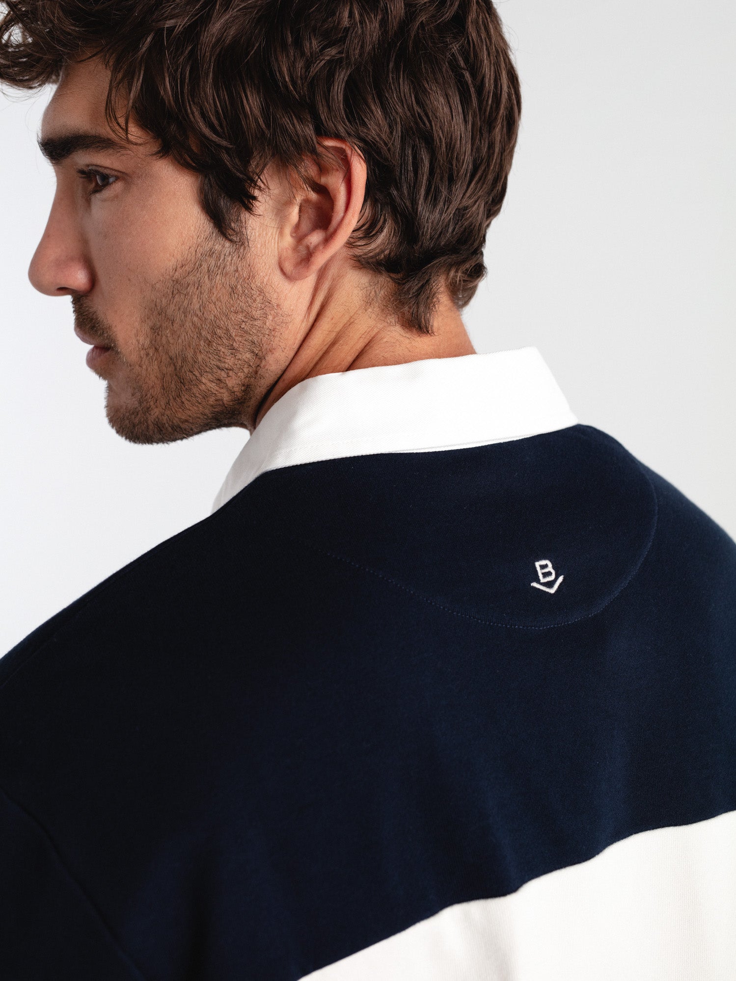 Sudadera regular fit rayas