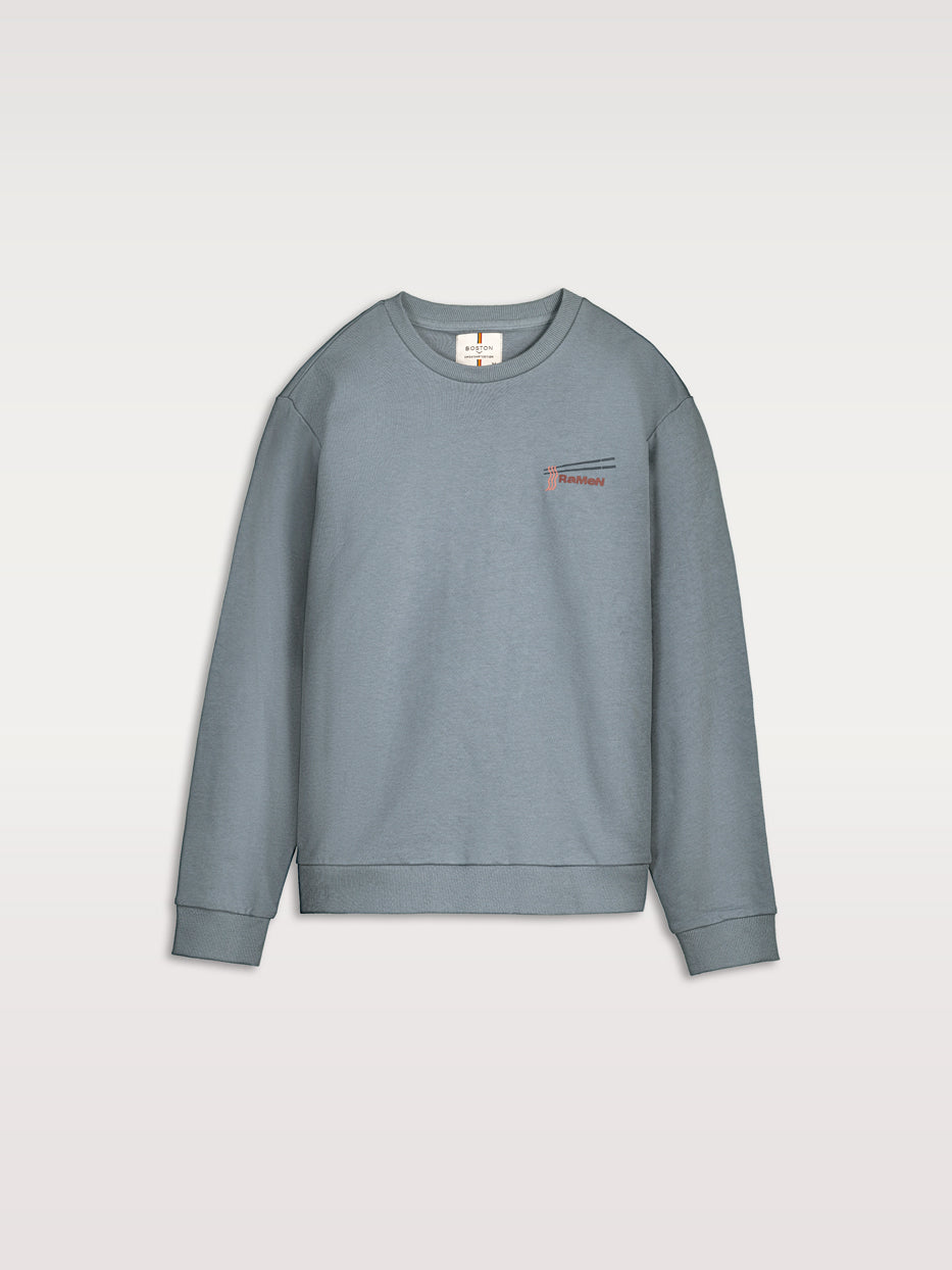 Sudadera confort gráfica abstracta