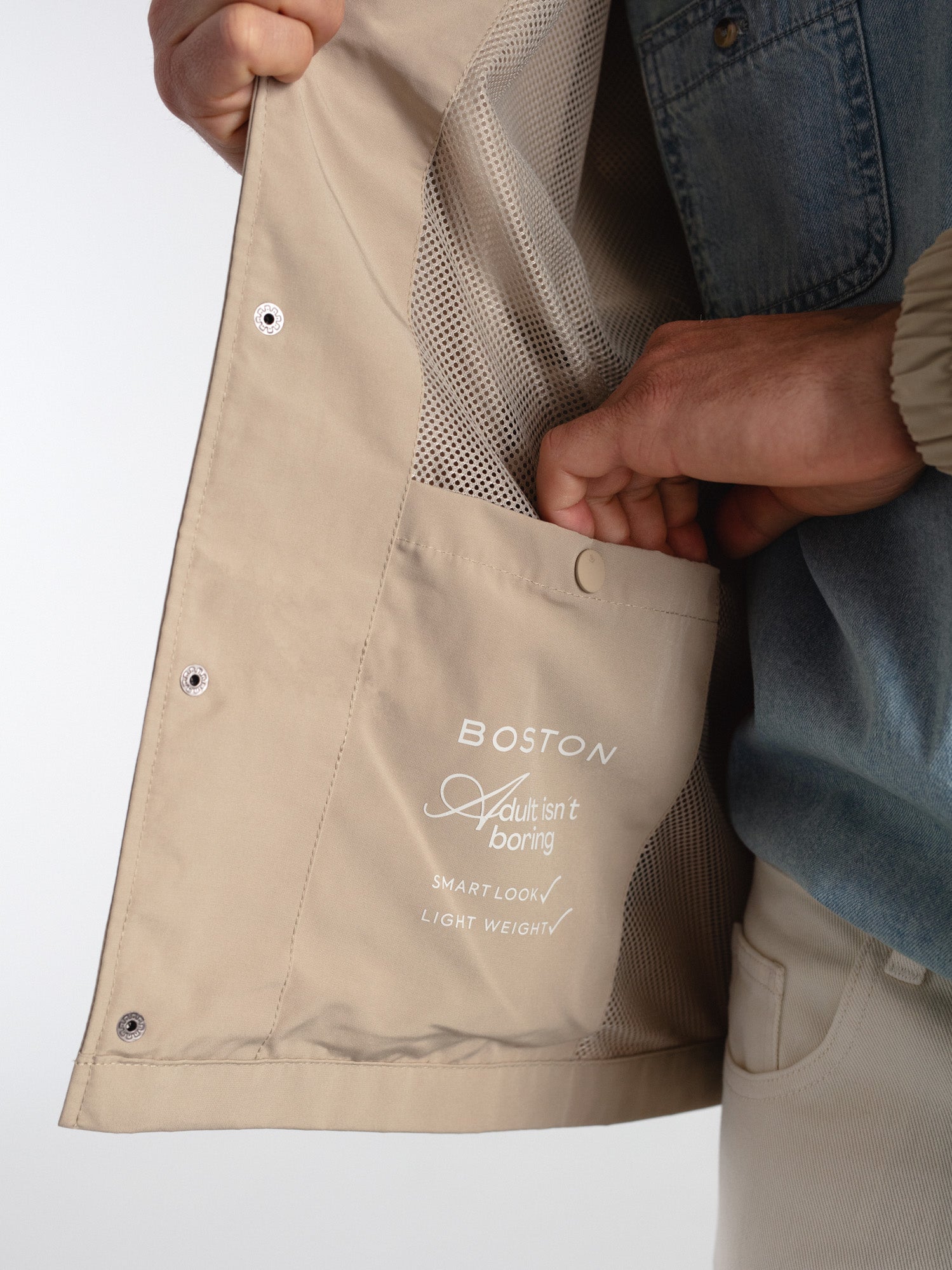 Cazadora ligera Harrington