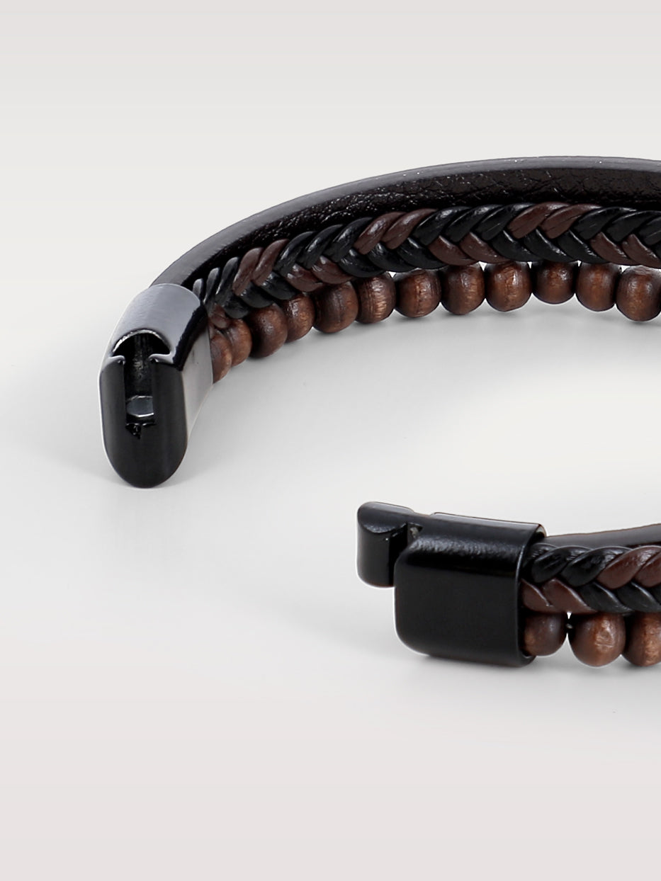 Pack pulsera trenzas y bolitas