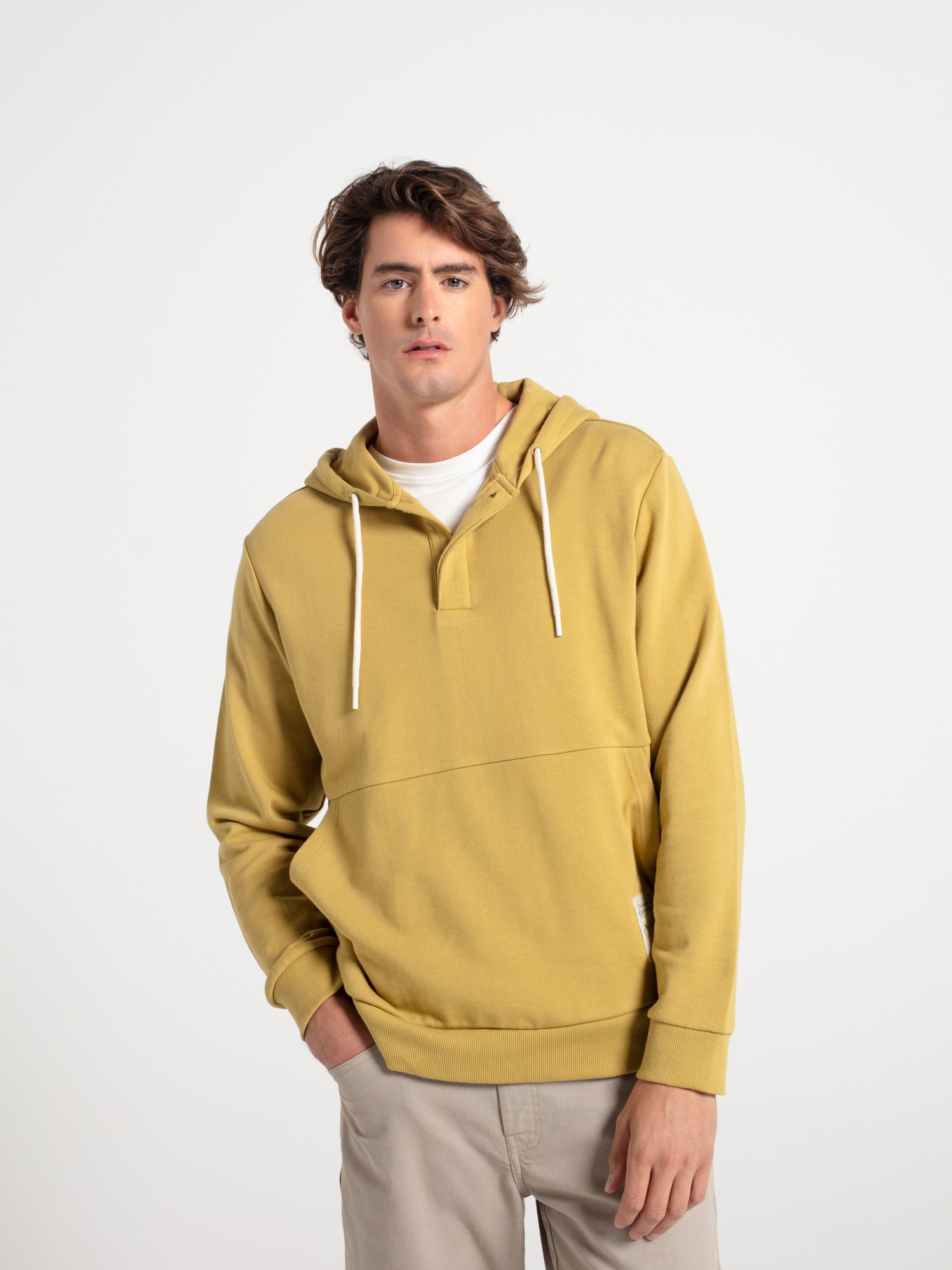 Cotton hooded sweatshirt
