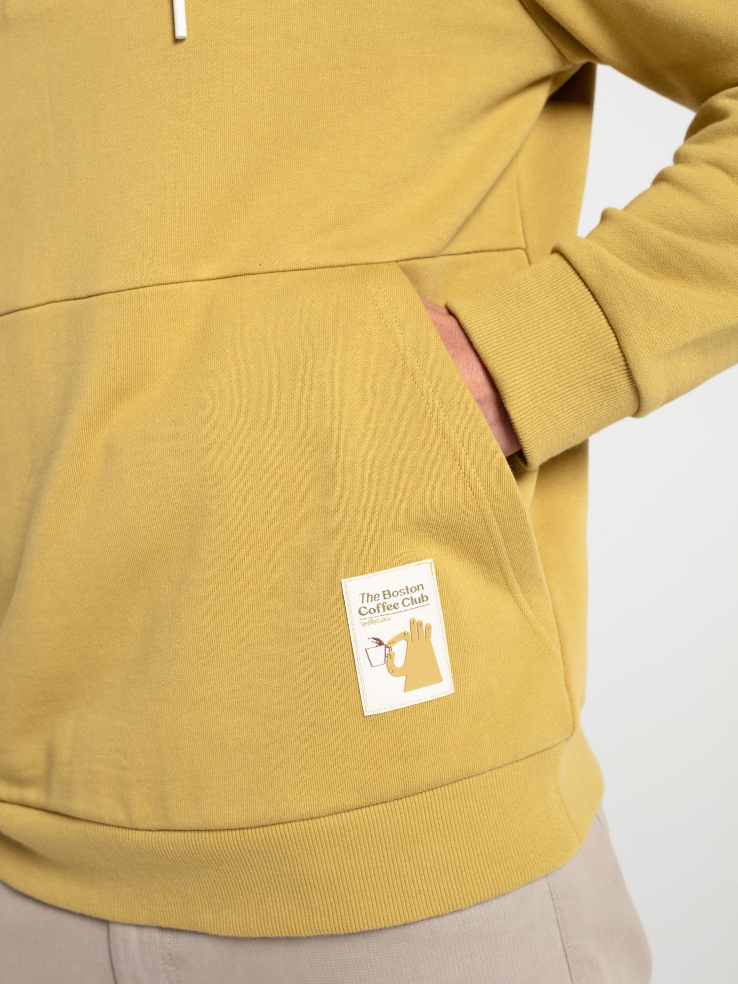 Cotton hooded sweatshirt