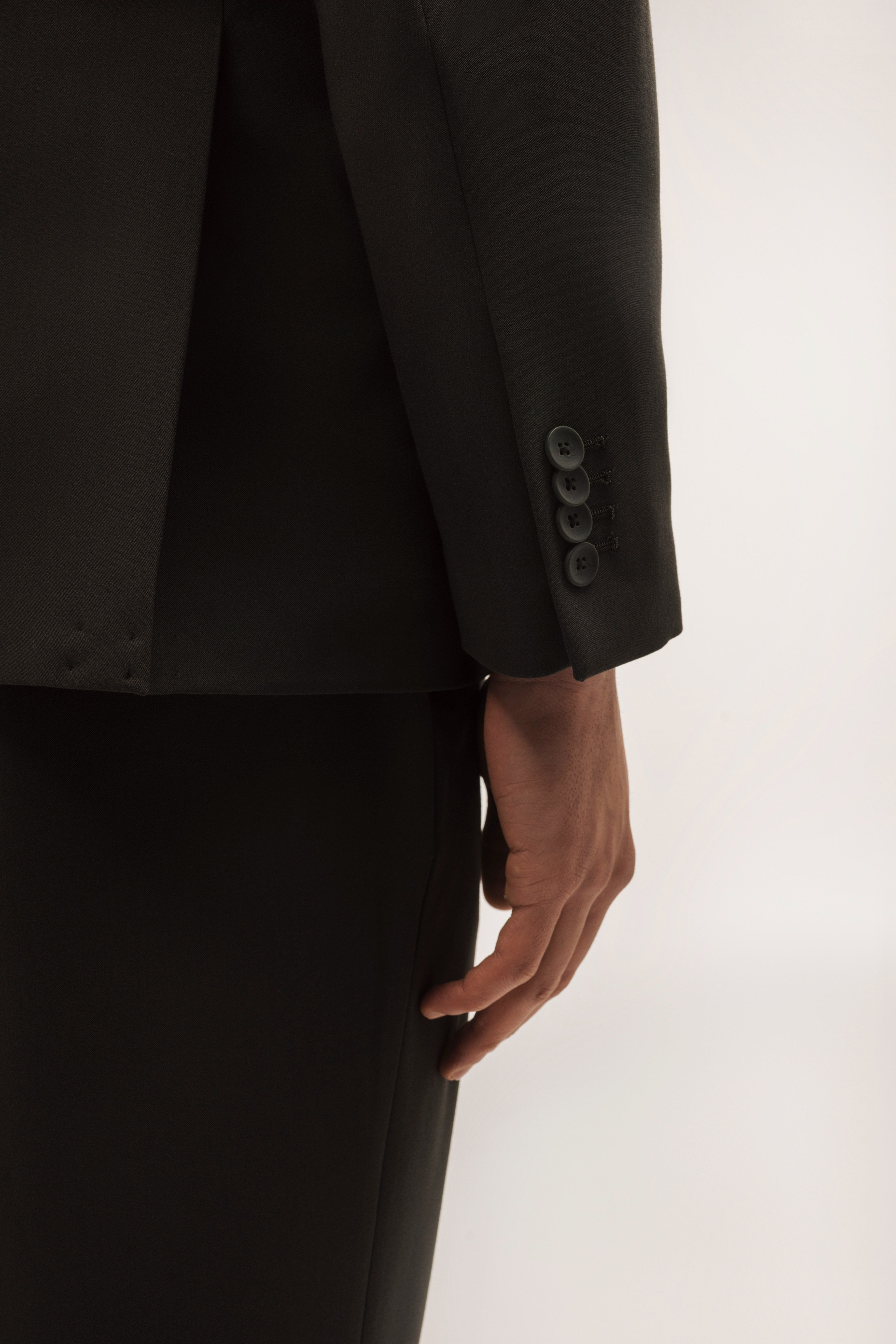 Americana traje slim fit liso