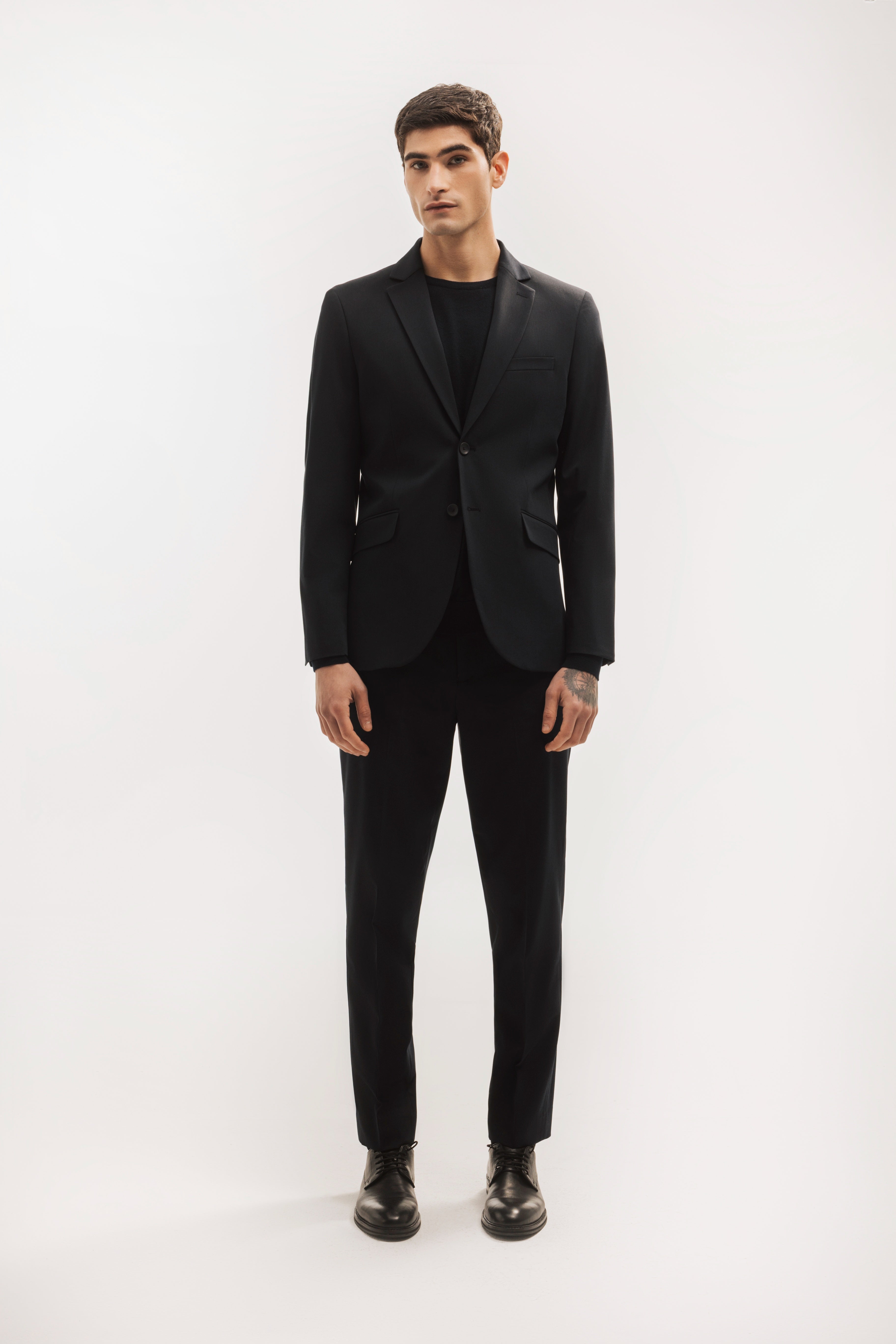 Americana traje slim fit liso