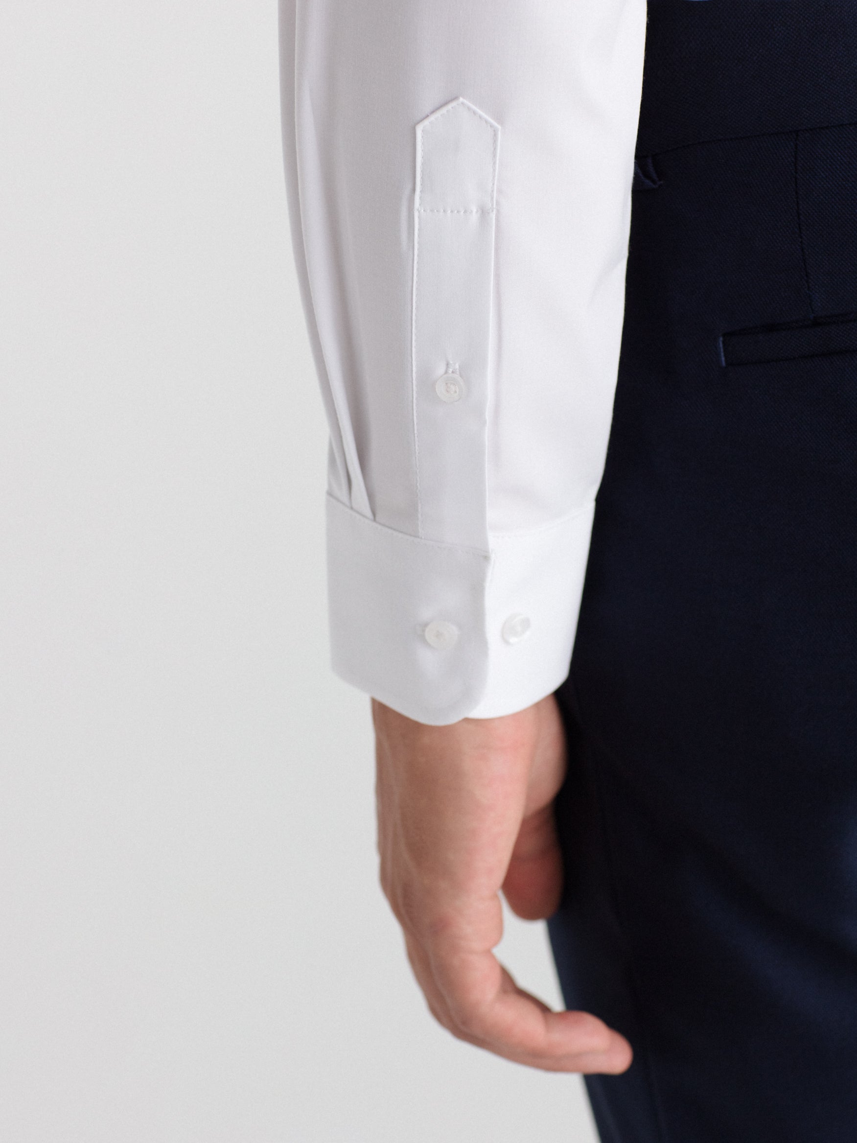 Camisa de vestir slim fit water repellent