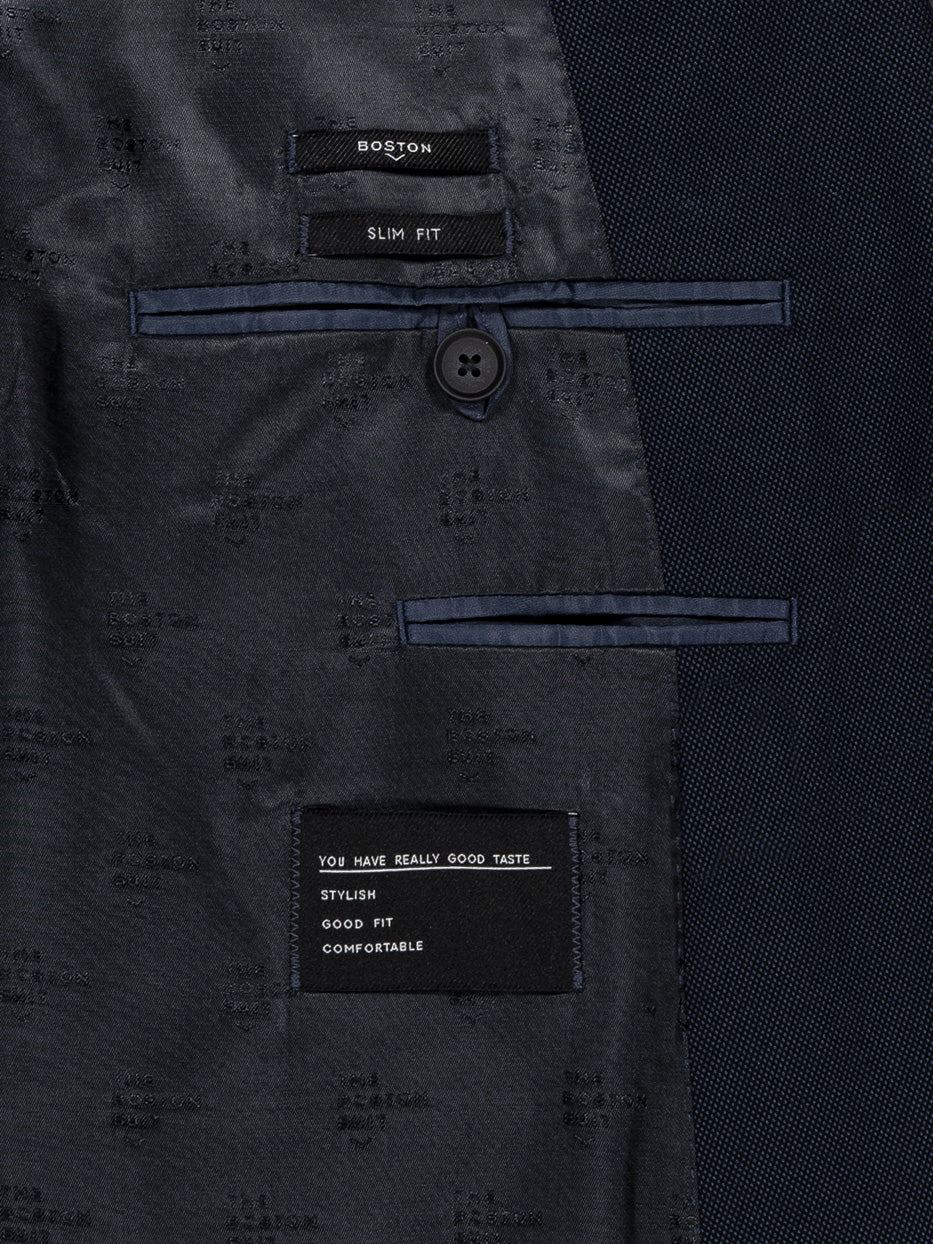 Americana traje falso liso