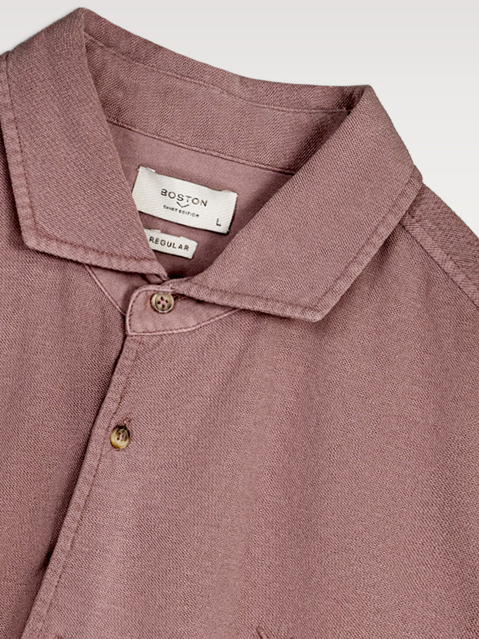 Camisa regular punto piqué