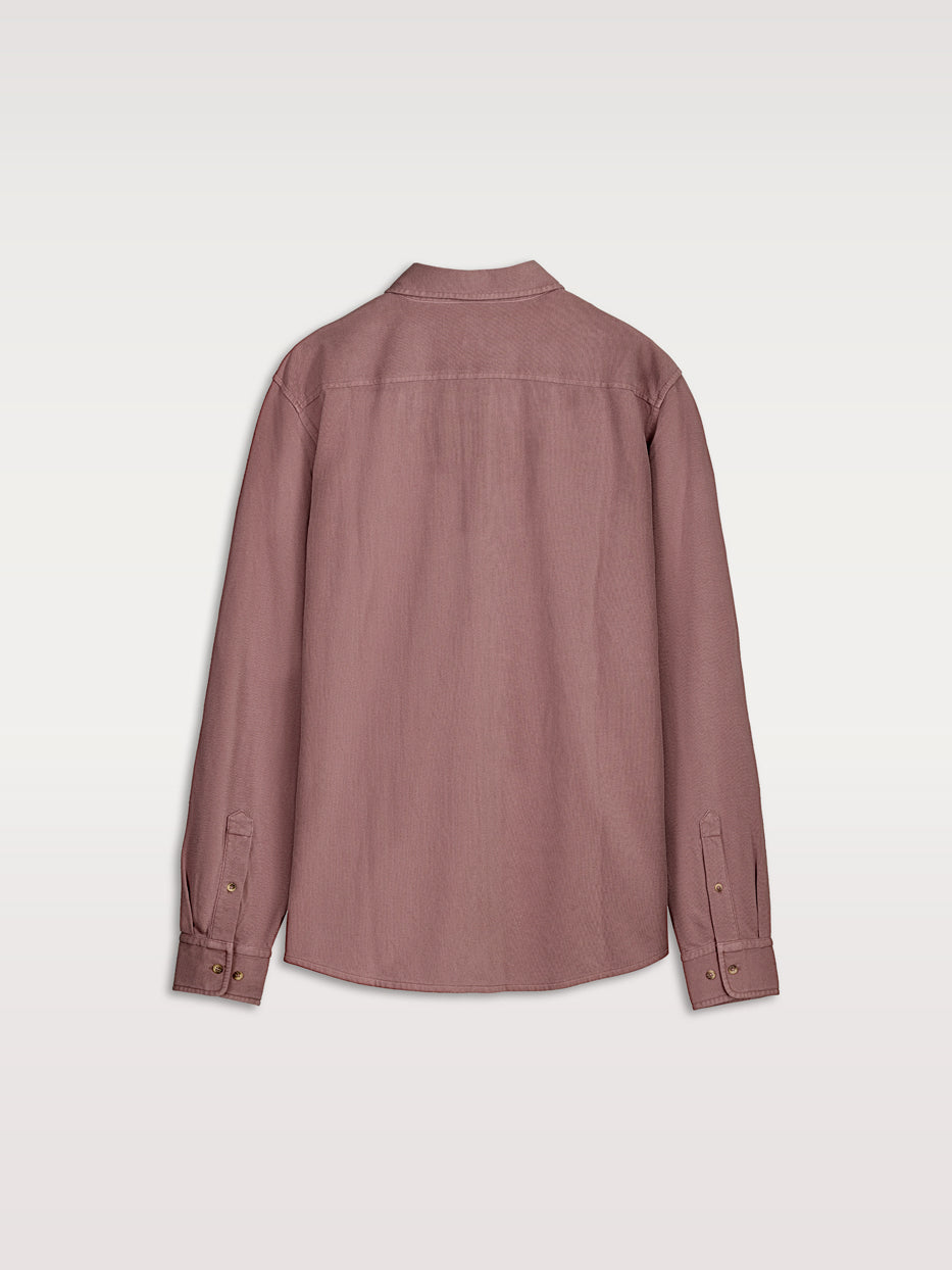 Camisa regular punto piqué