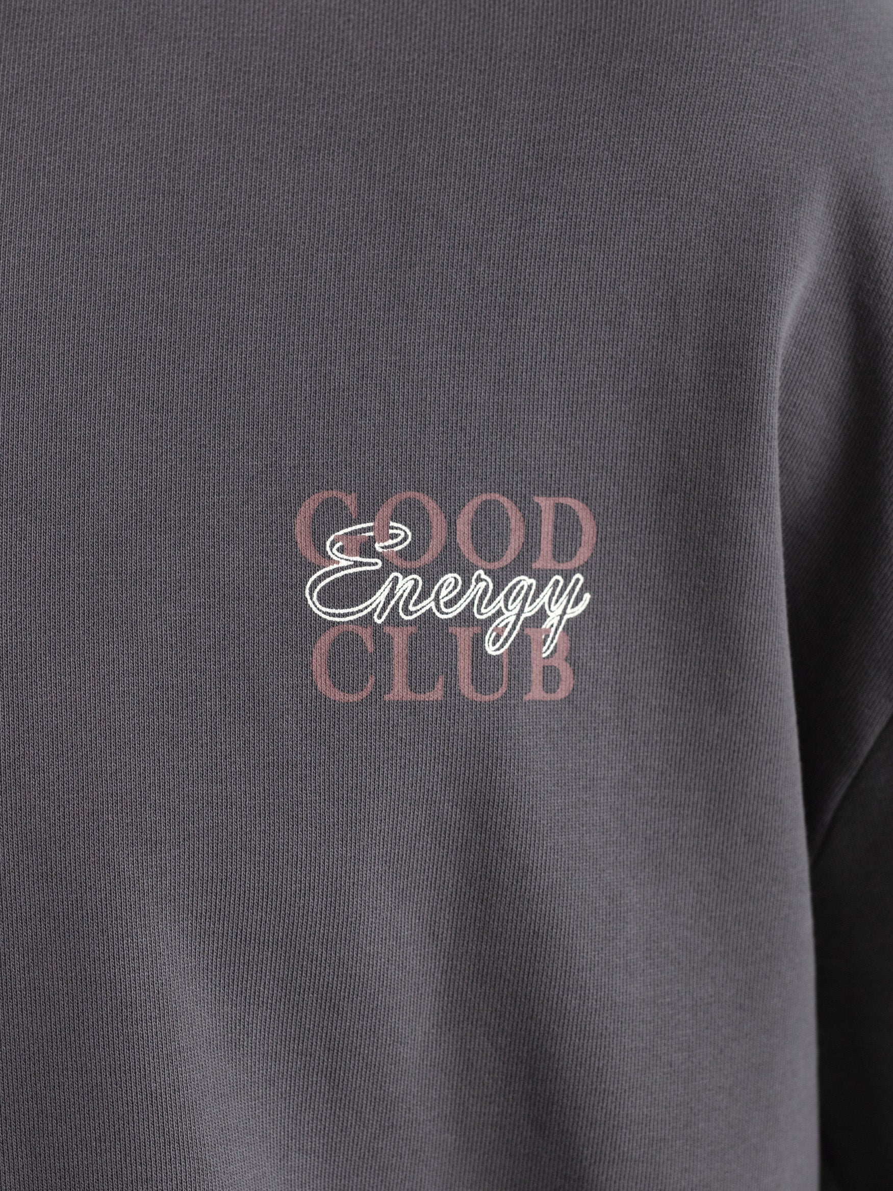 Oversized sweatshirt with lettering