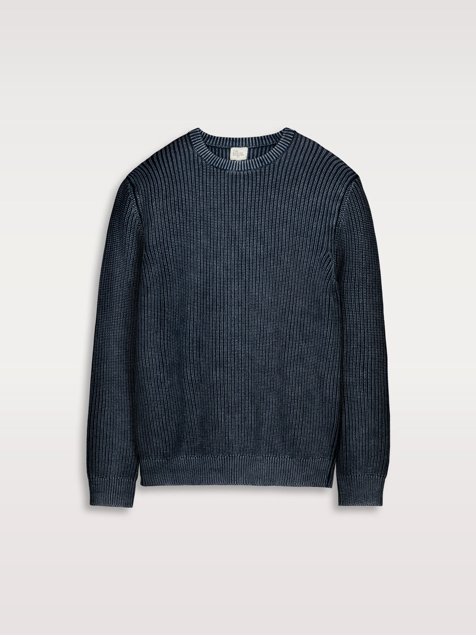 Washed effect sweater