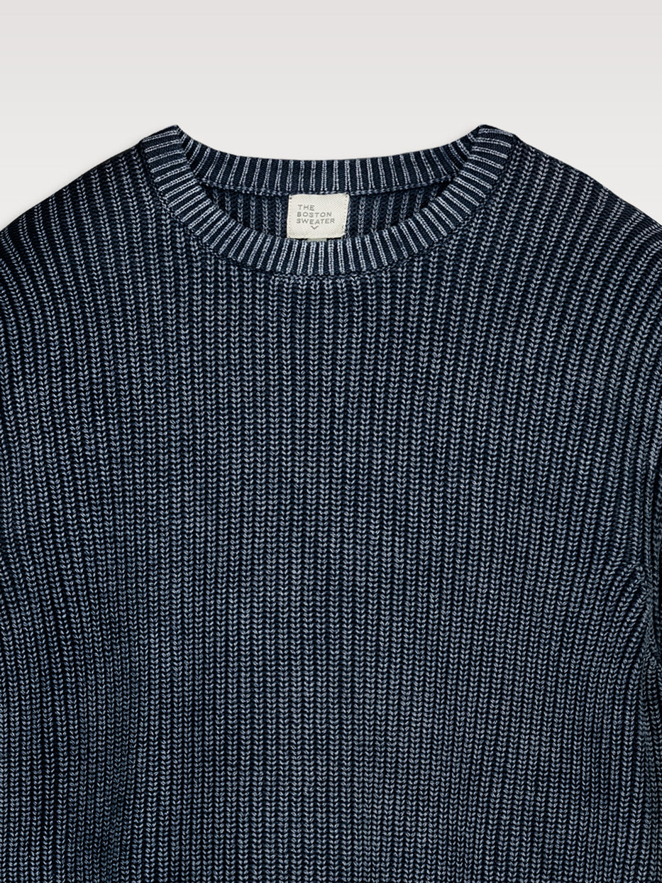 Washed effect sweater