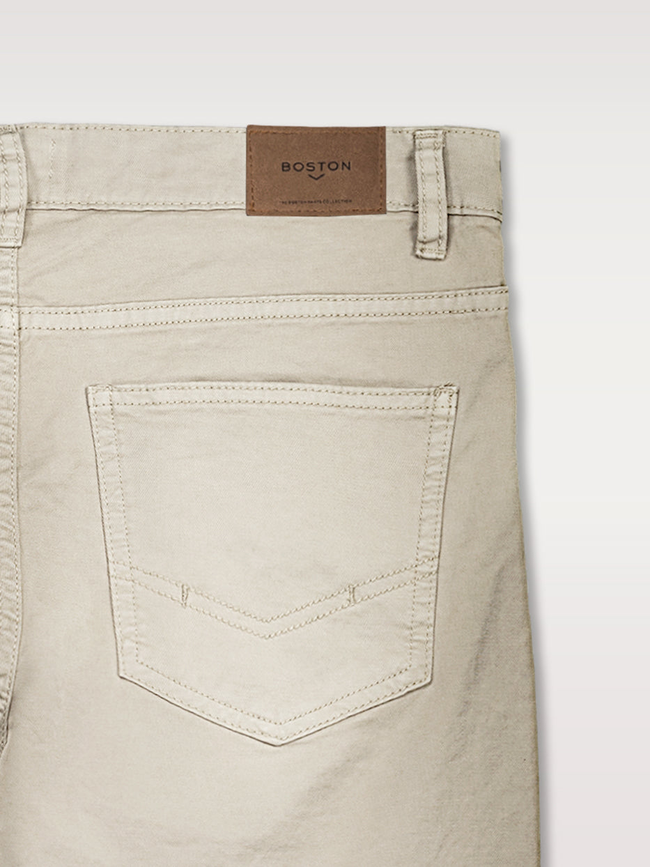 Pantalón slim fit sarga 5b