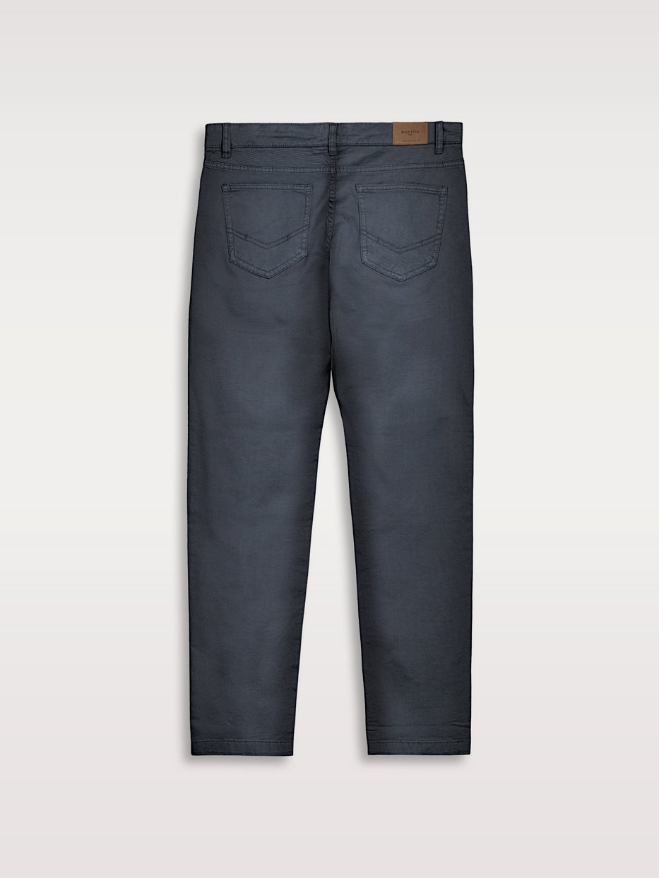 Pantalón slim fit sarga 5b