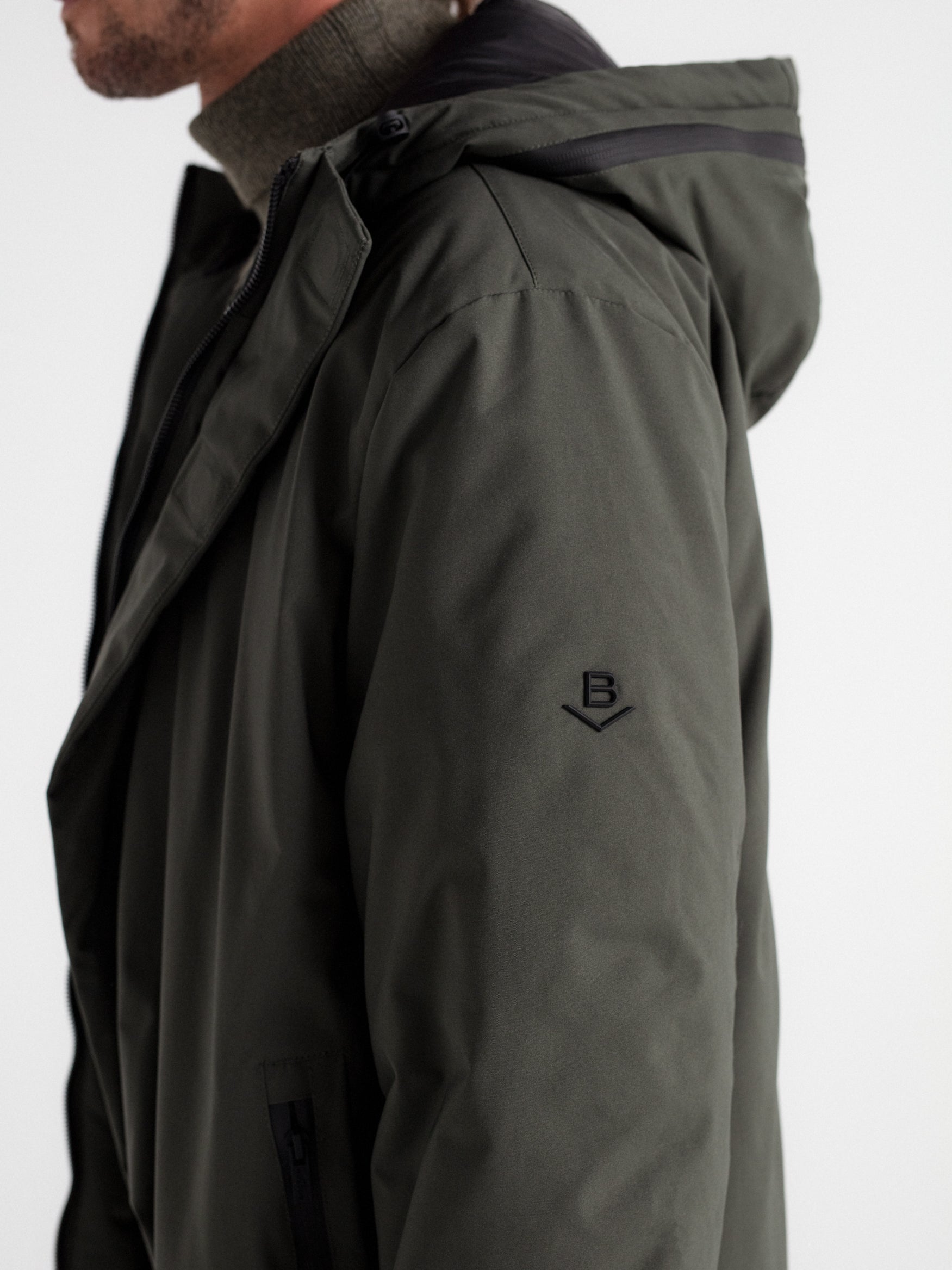 Parka acolchada gruesa