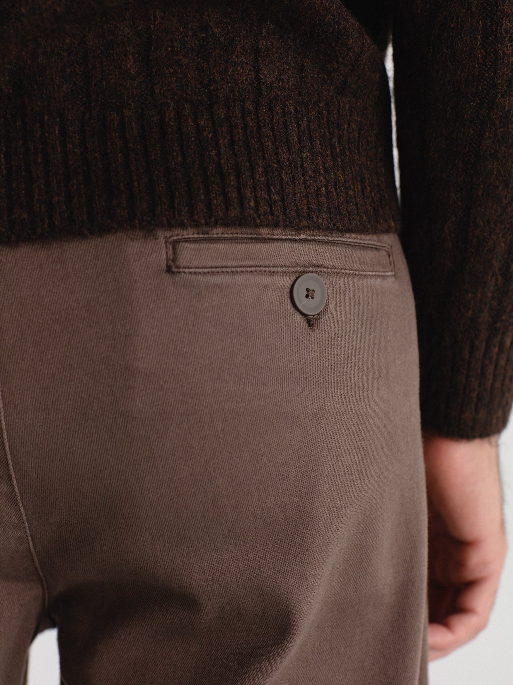 Pantalón algodón con pinzas