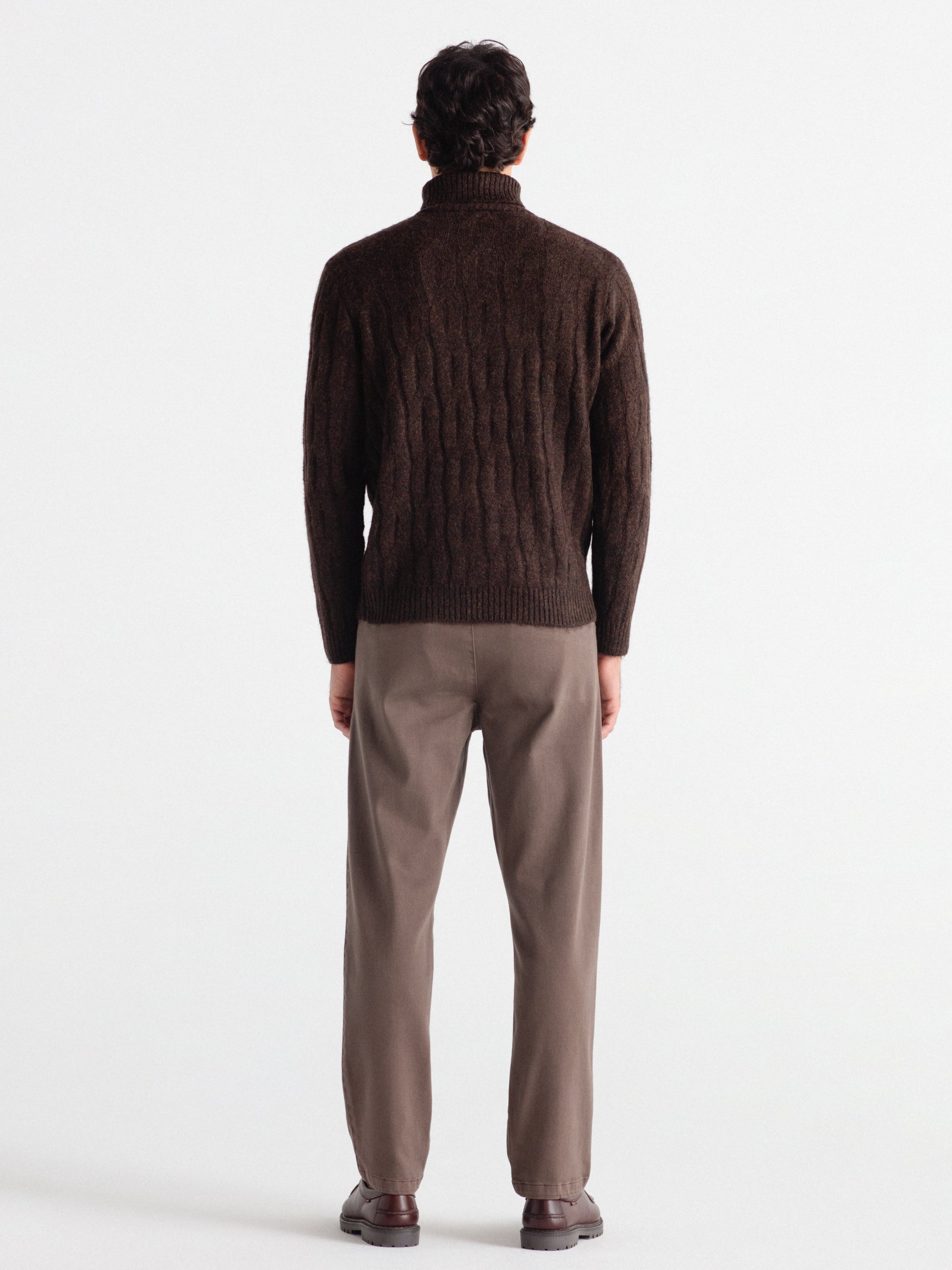 Pantalón algodón con pinzas