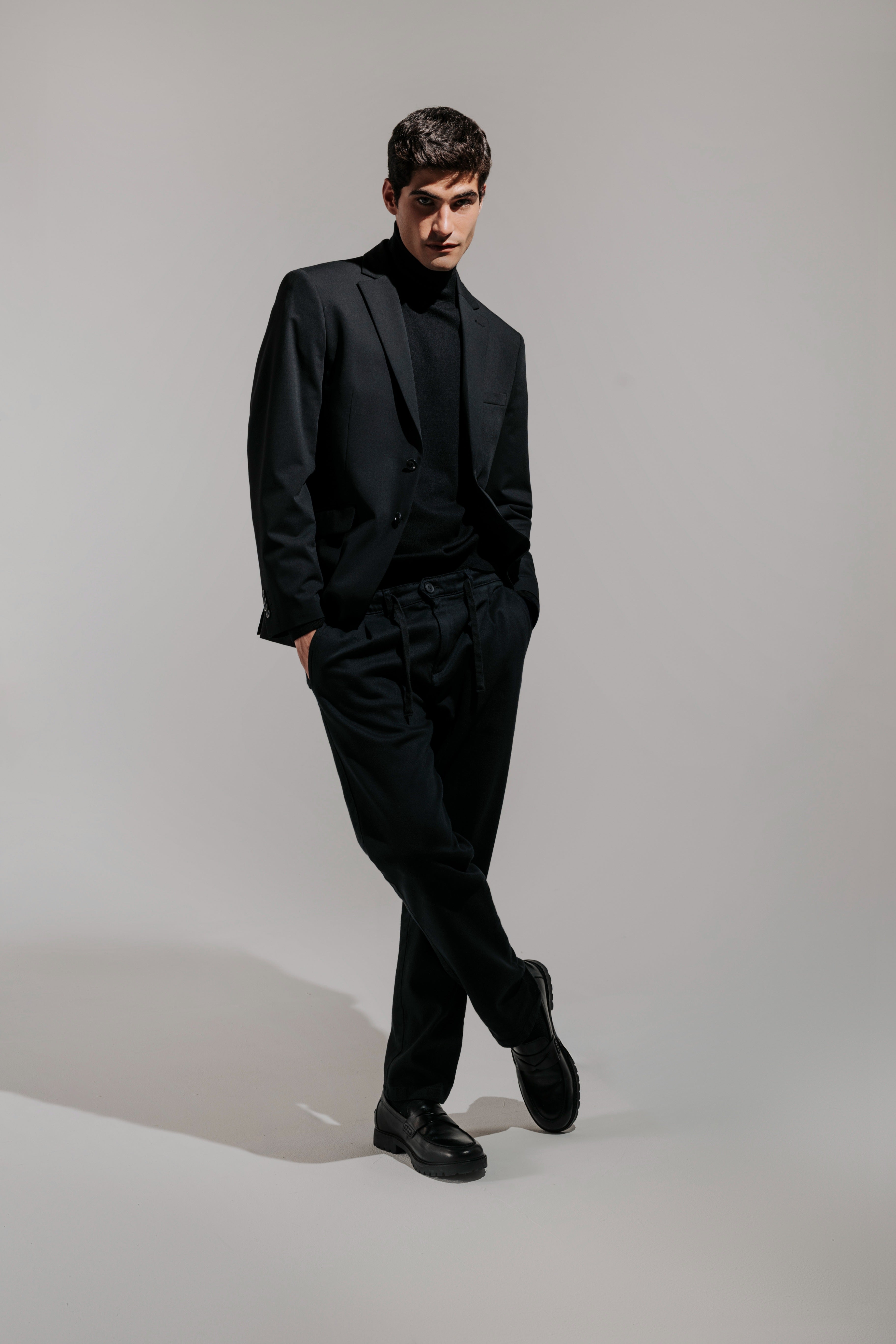 Pantalón algodón con pinzas