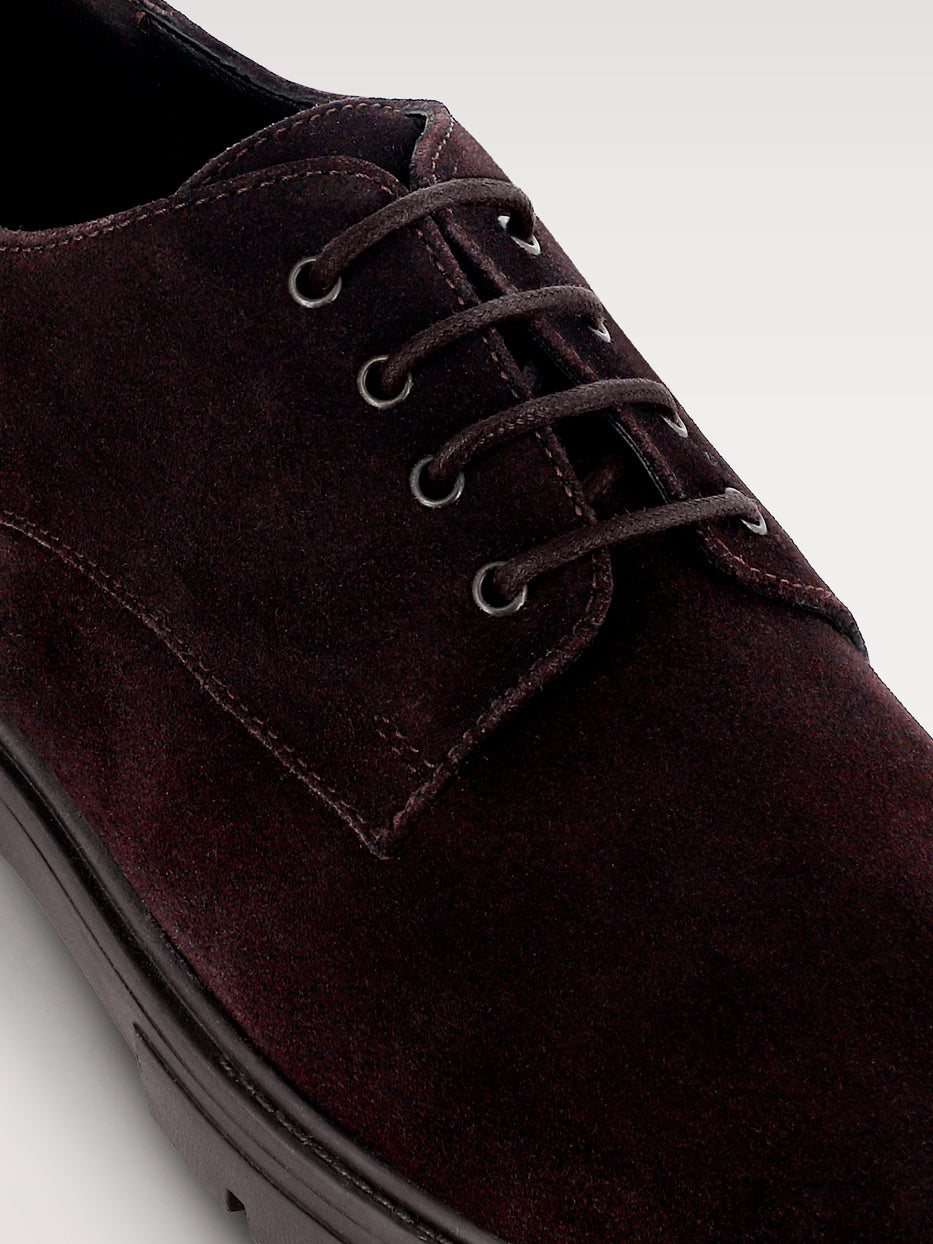 Zapato blucher piel cordones