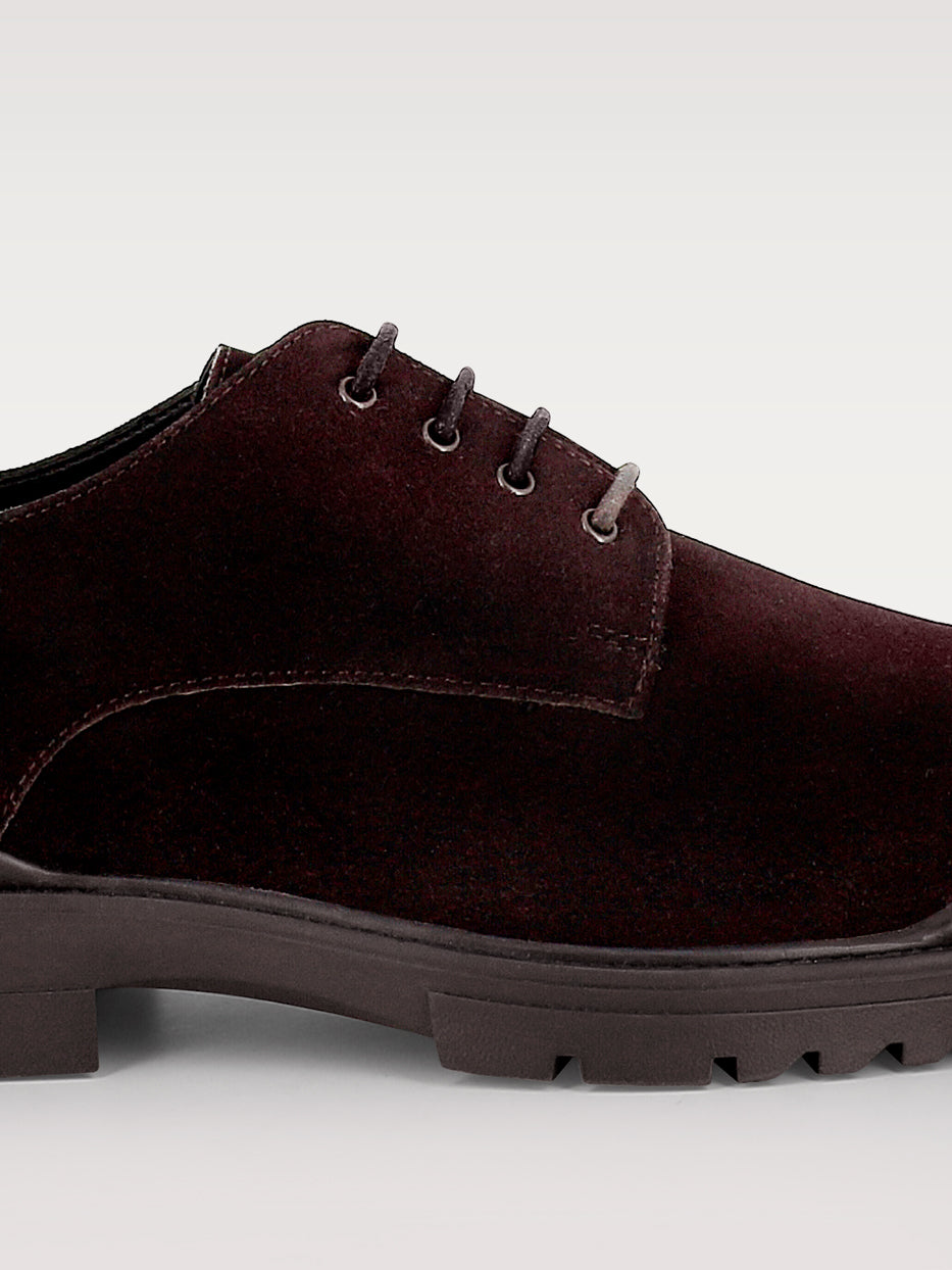 Zapato blucher piel cordones