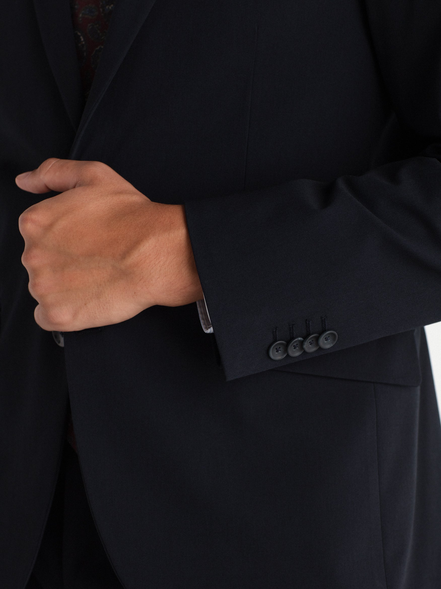 Americana traje slim fit liso