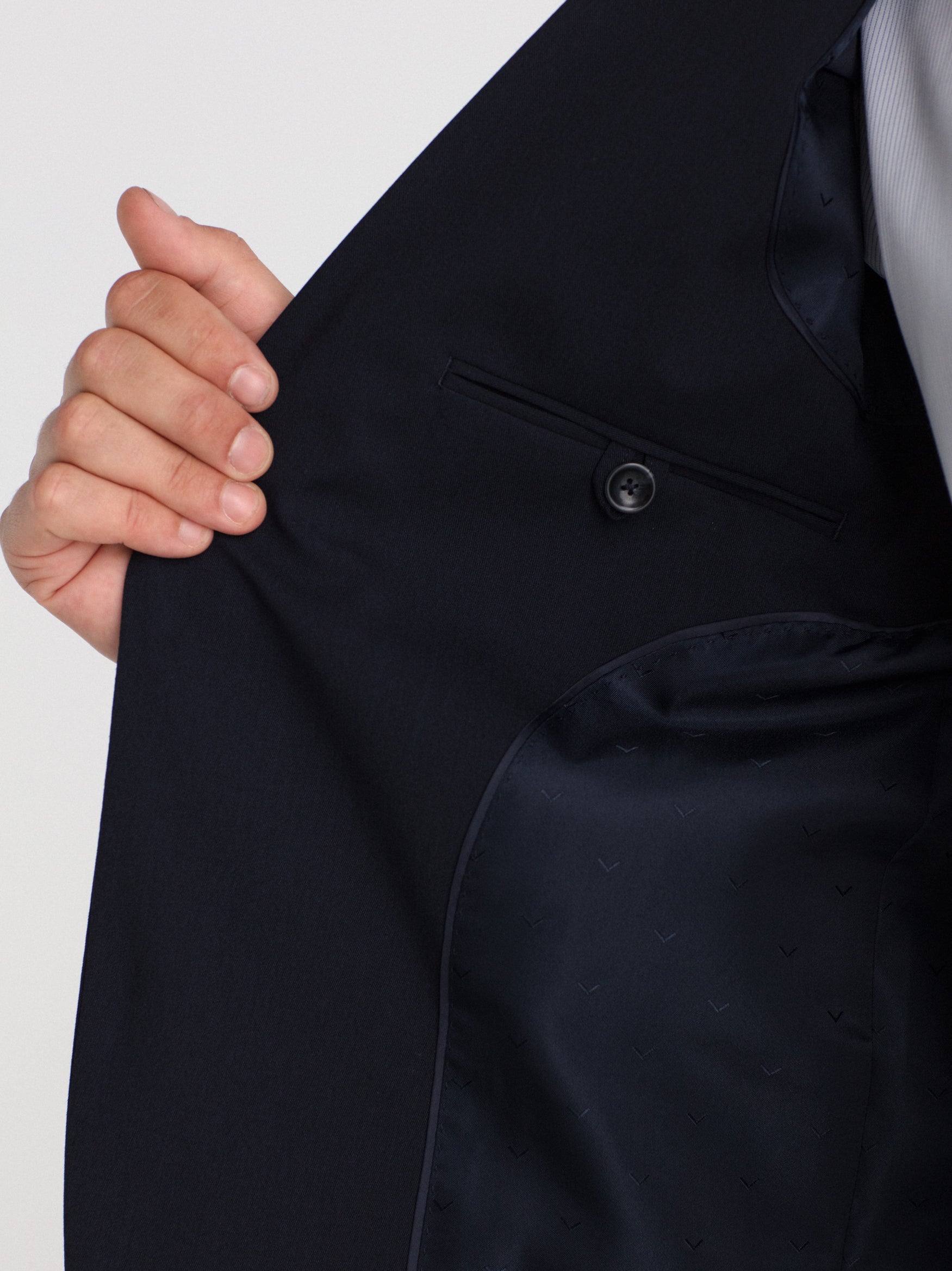 Americana traje slim fit liso