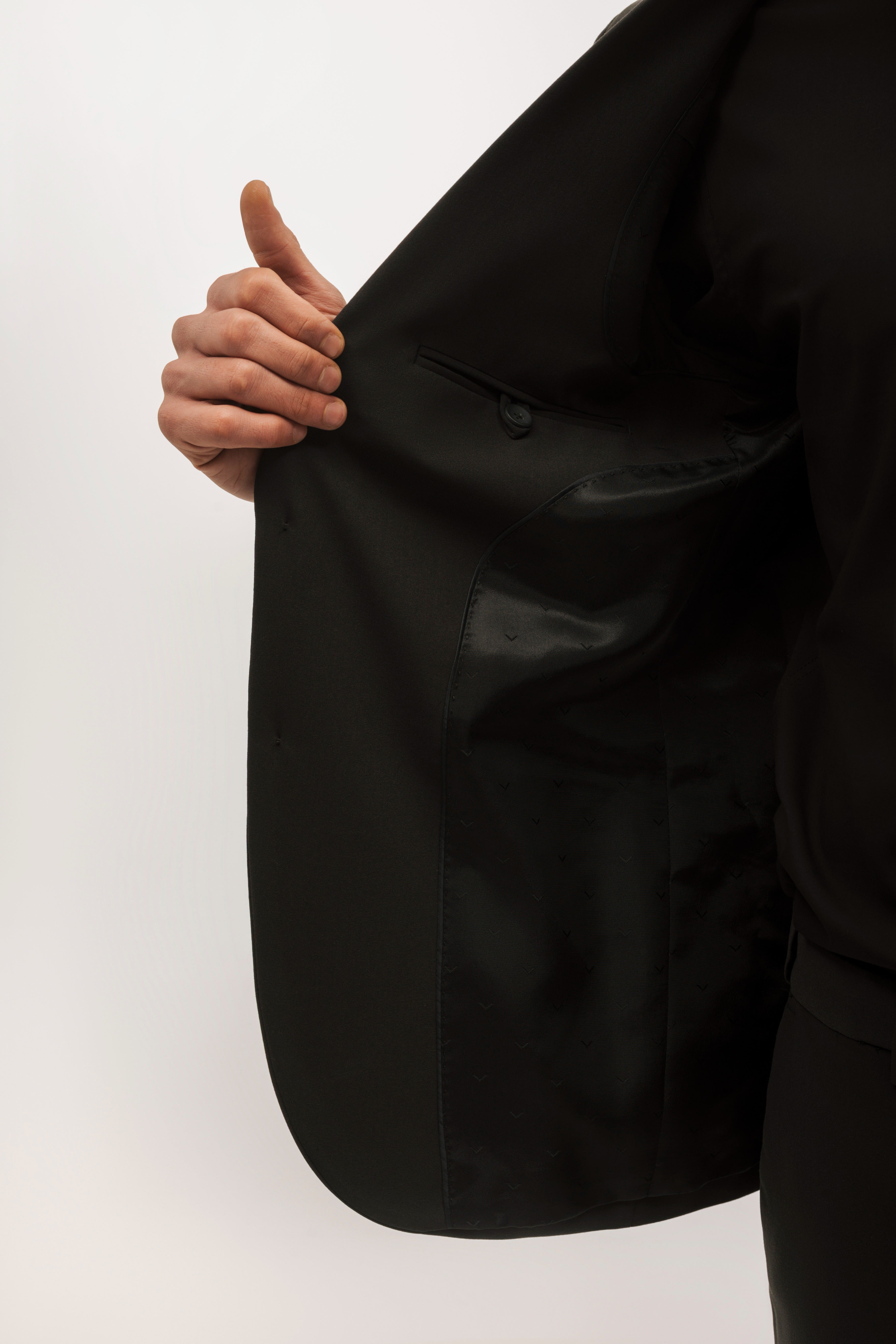 Americana traje slim fit liso