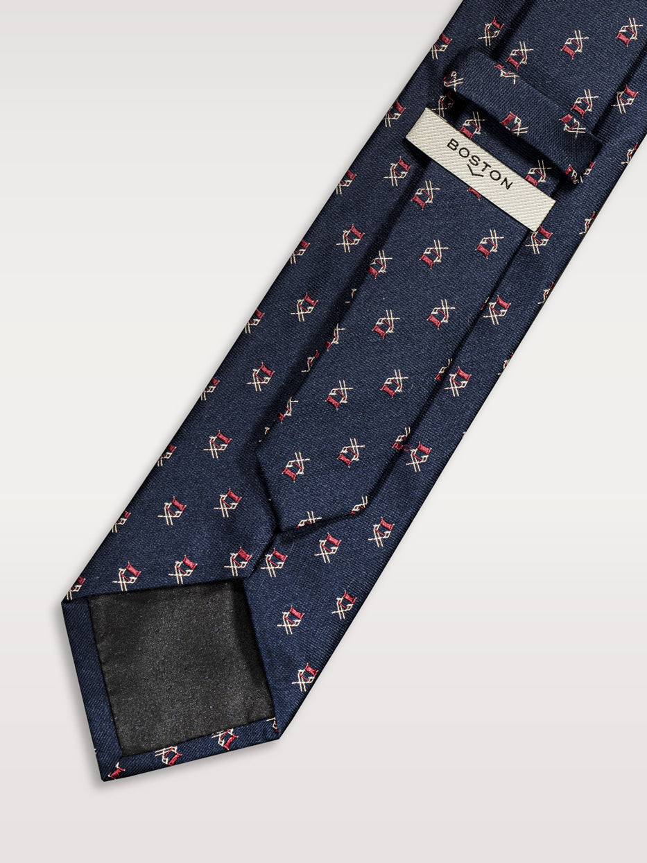 Corbata figurativa silla cine