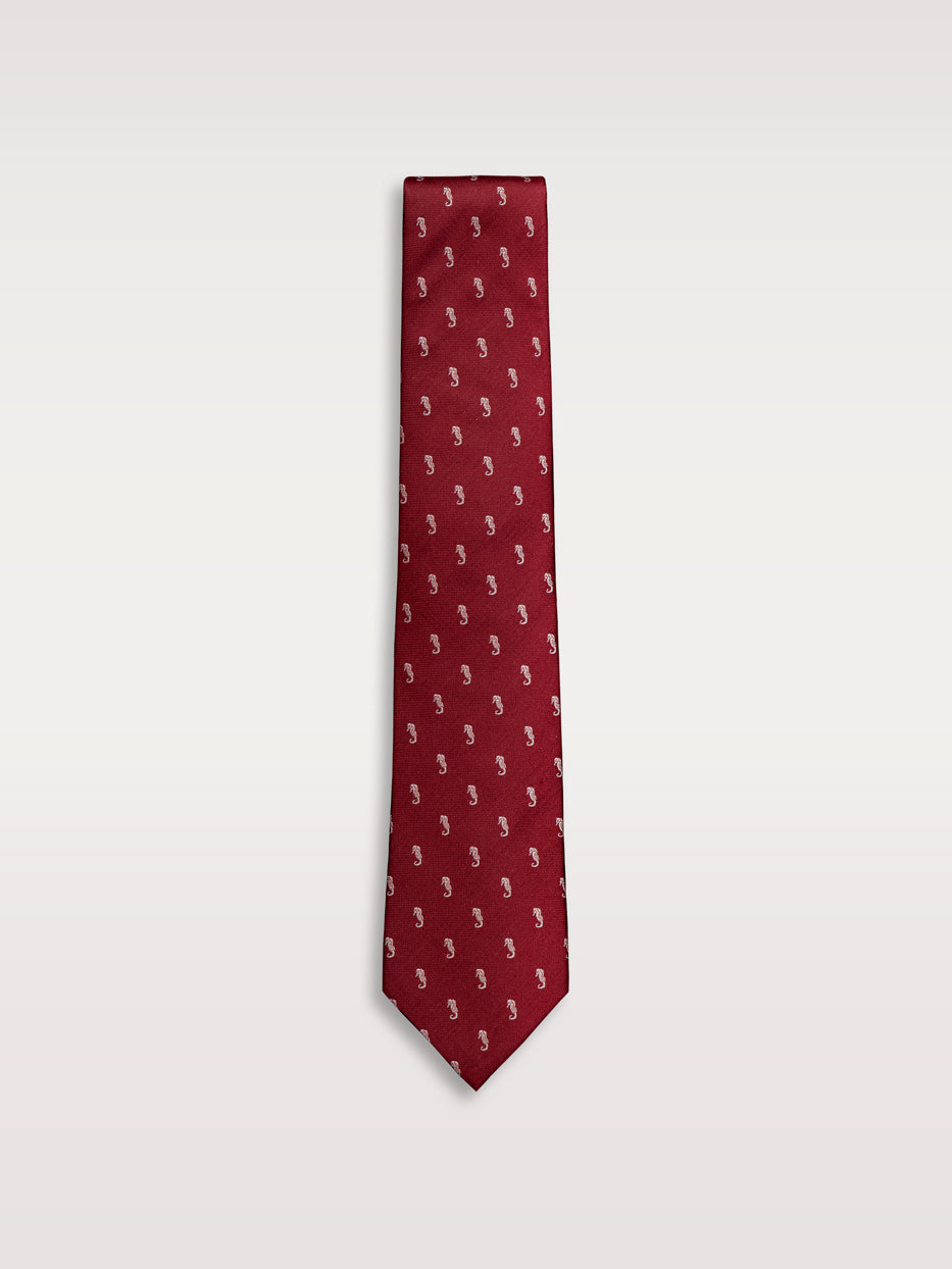 Corbata figurativa caballito mar