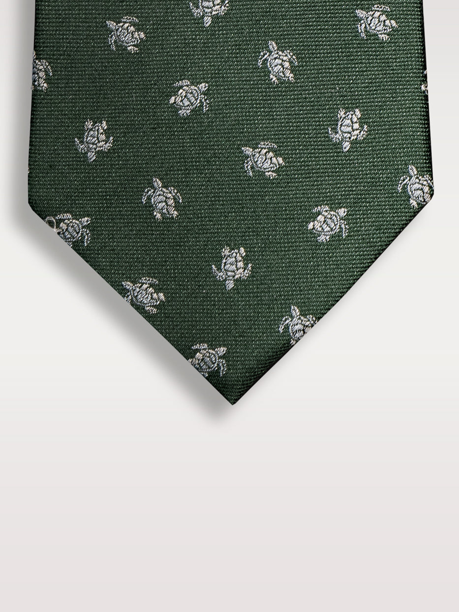 Corbata figurativa tortuga
