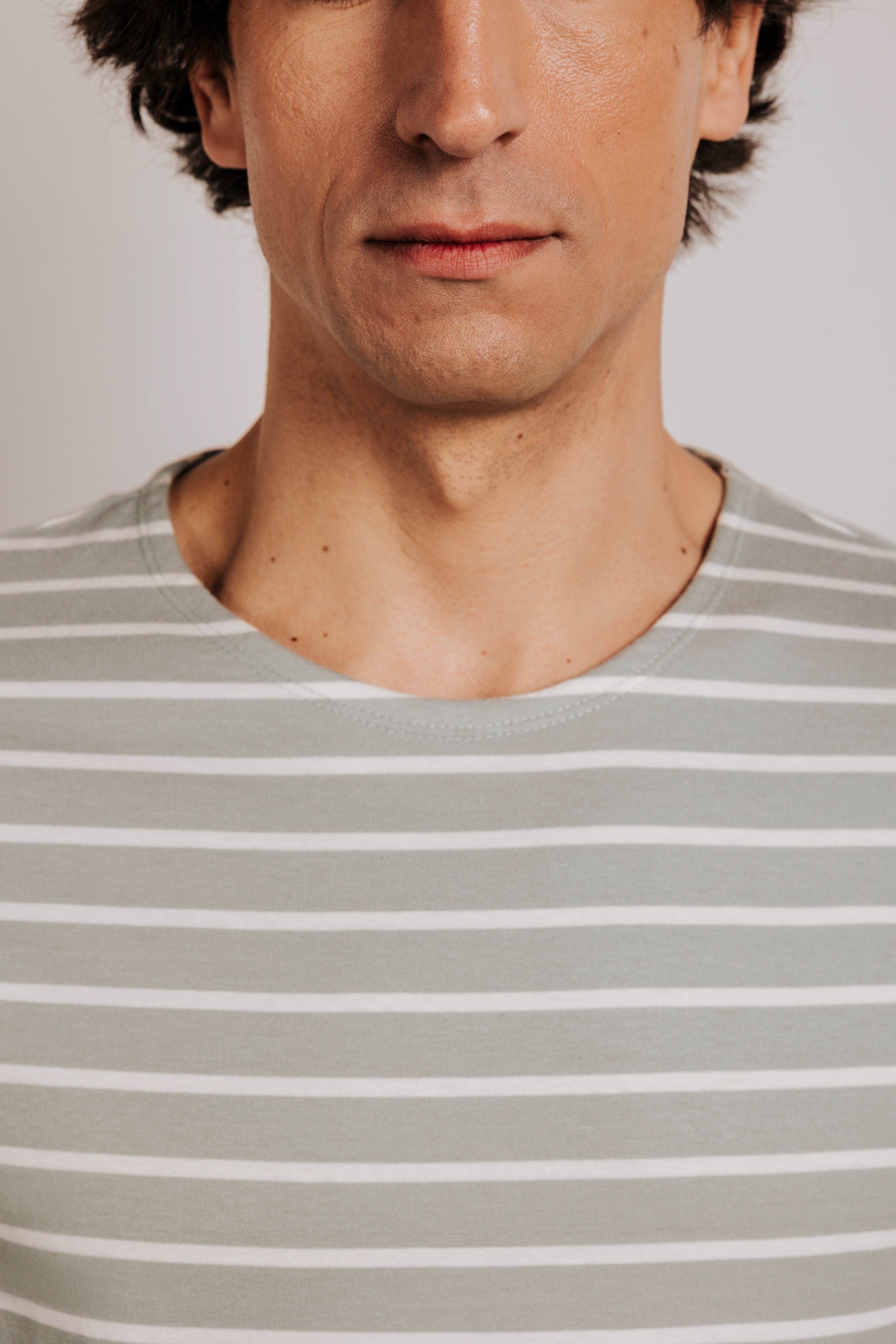 Camiseta algodón rayas