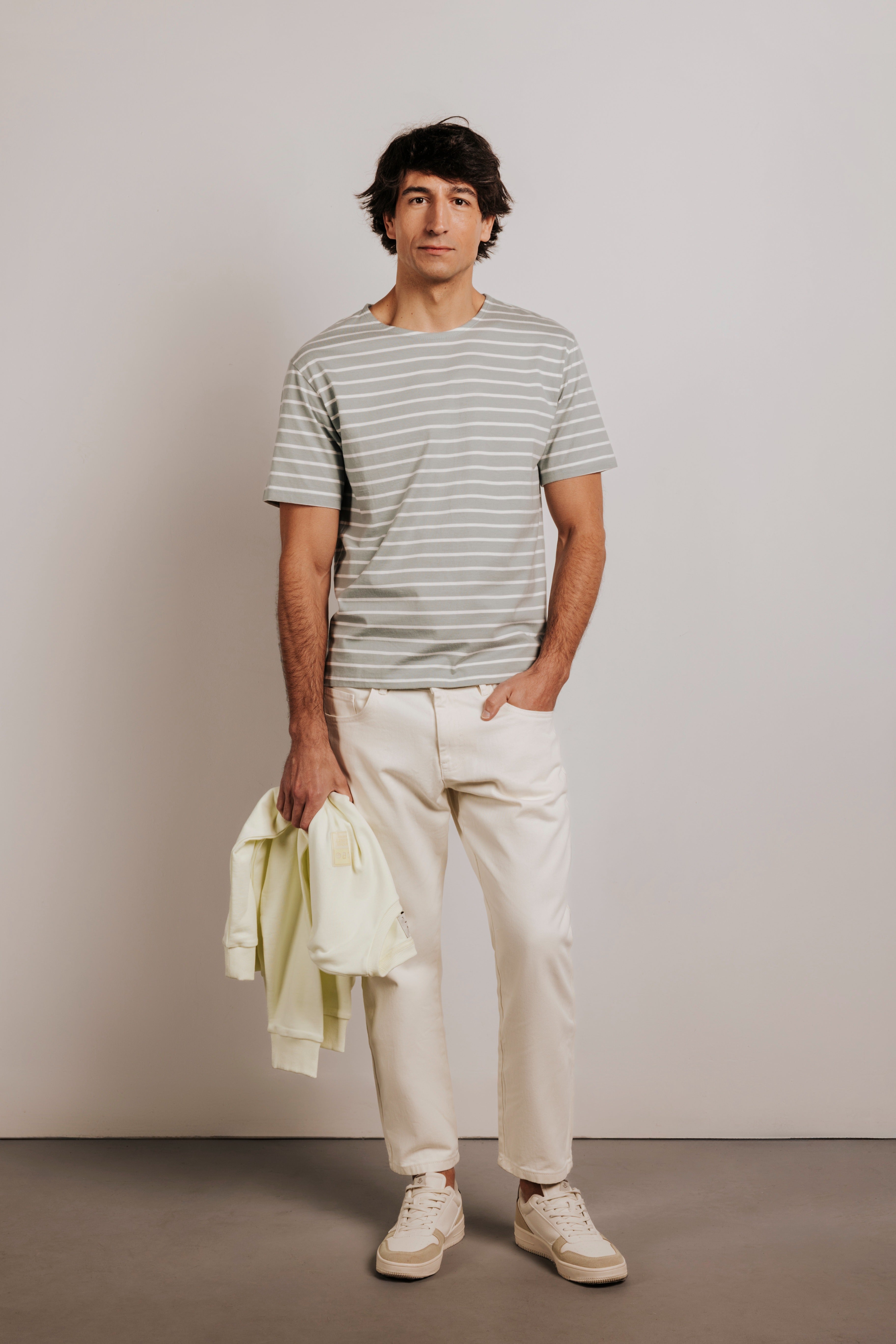 Camiseta algodón rayas