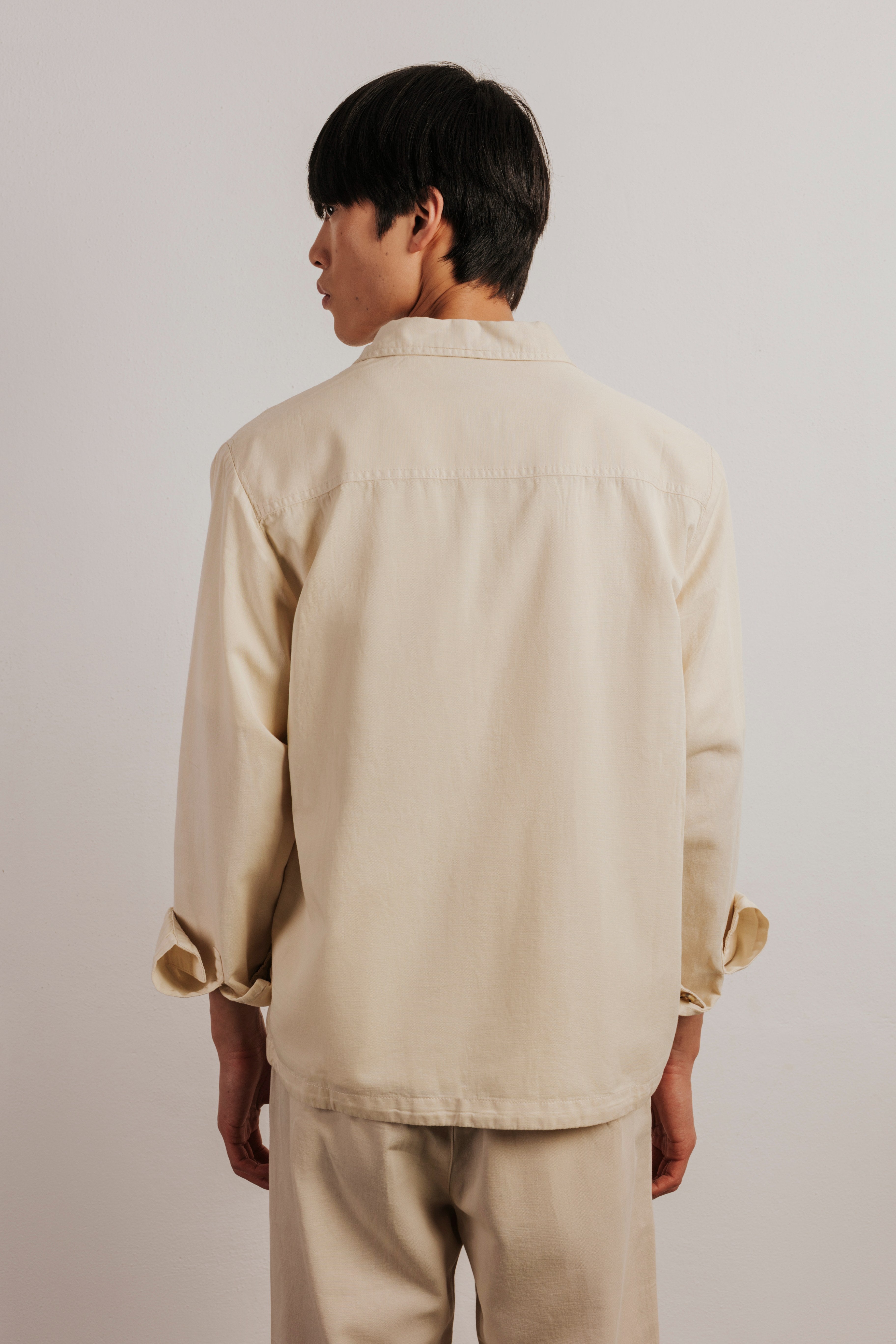 Linen overshirt