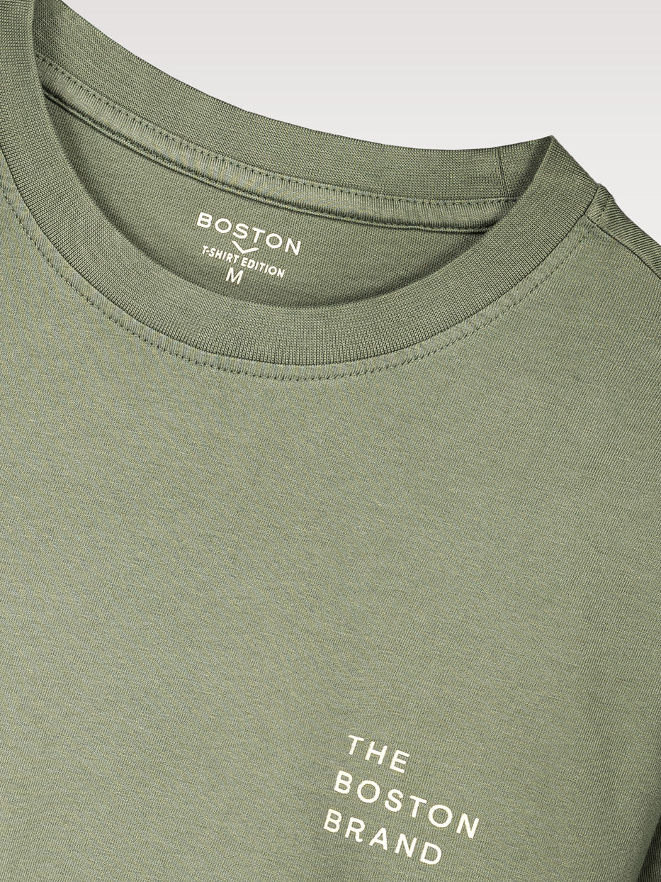 Camiseta algodón The Boston Brand