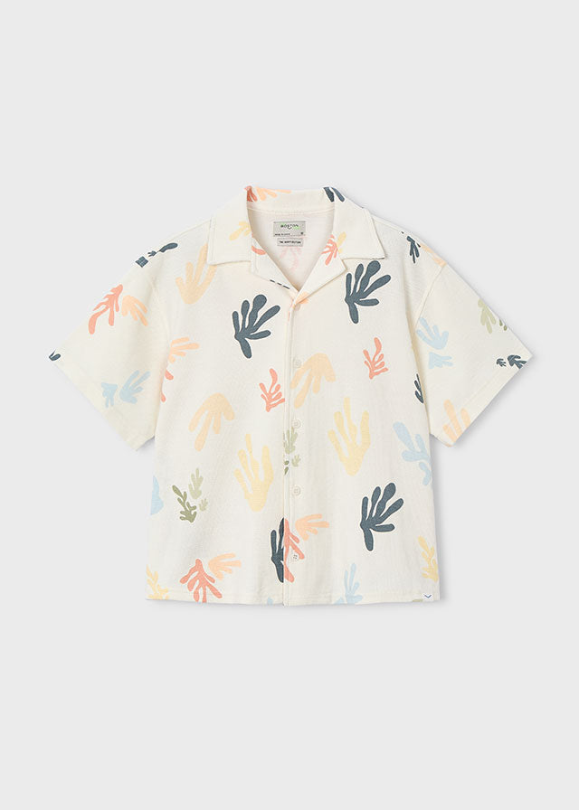 Camisa estampada Boston x Mayoral