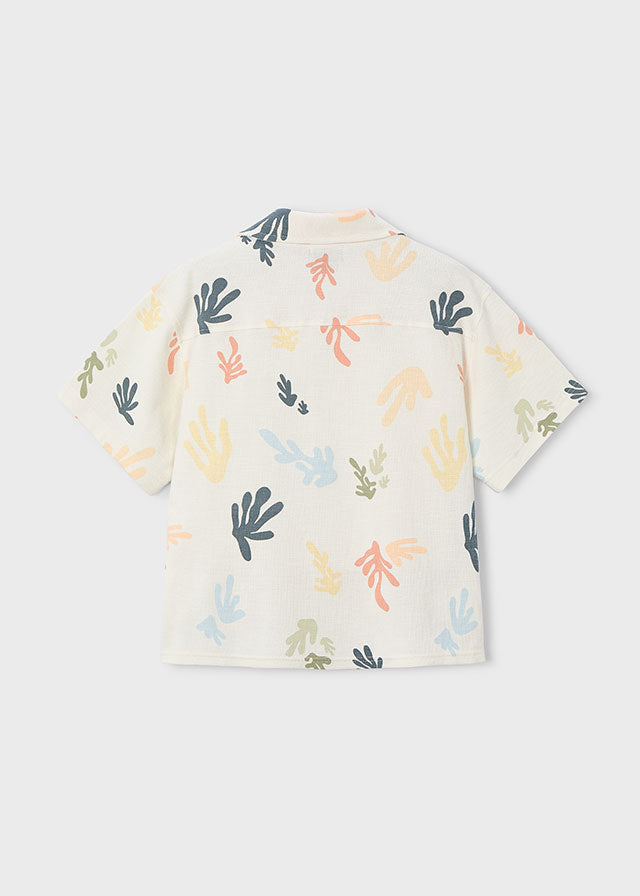 Camisa estampada Boston x Mayoral