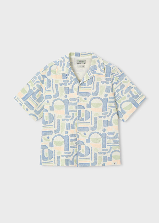 Camisa estampada Boston x Mayoral