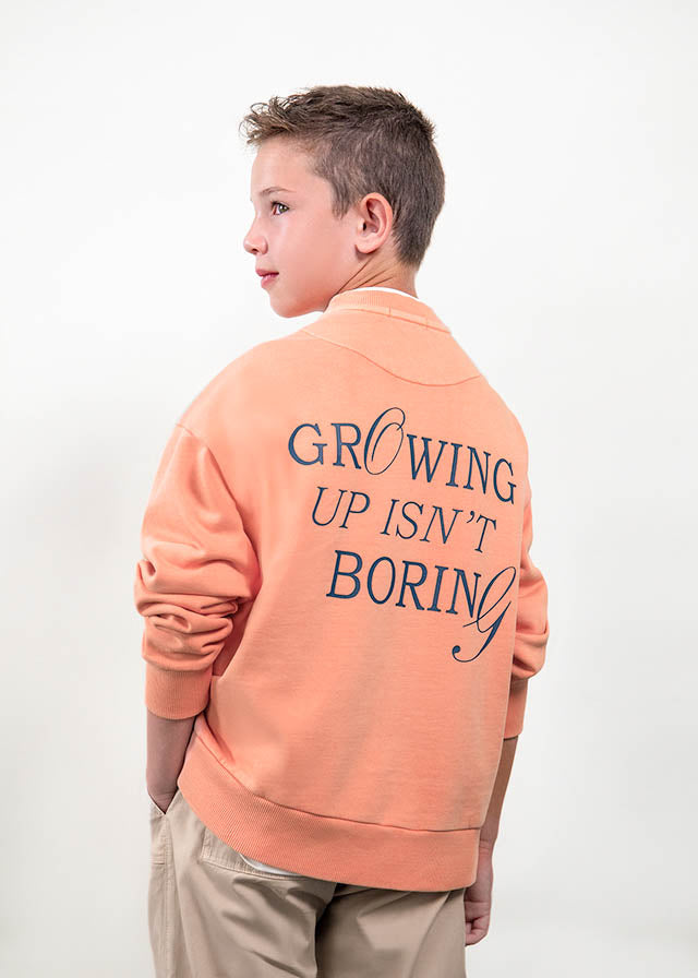 Sudadera Growing Up Boston x Mayoral