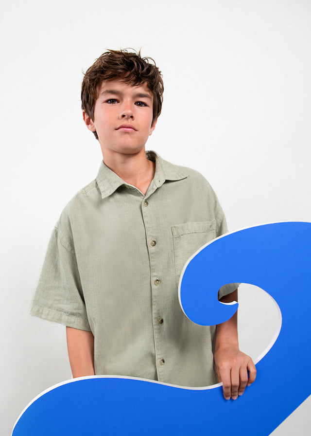 Camisa lino Boston x Mayoral