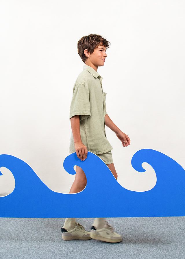 Camisa lino Boston x Mayoral