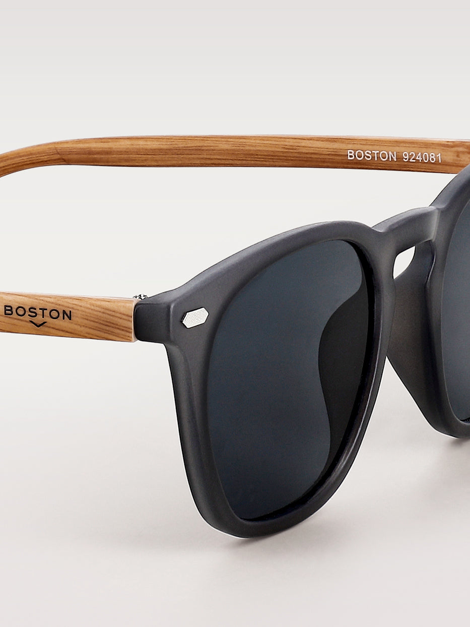 Gafas de sol patilla madera