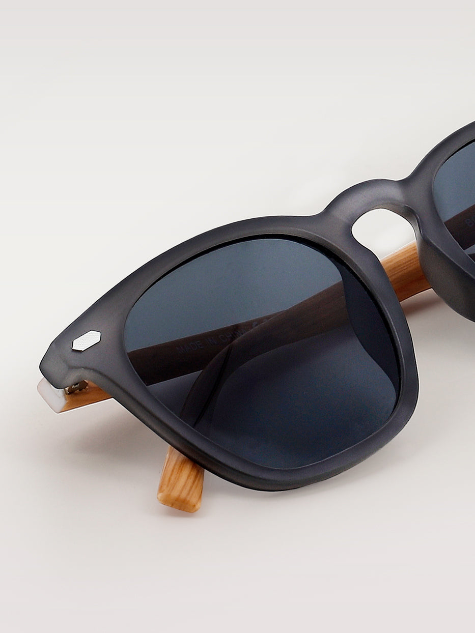 Gafas de sol patilla madera
