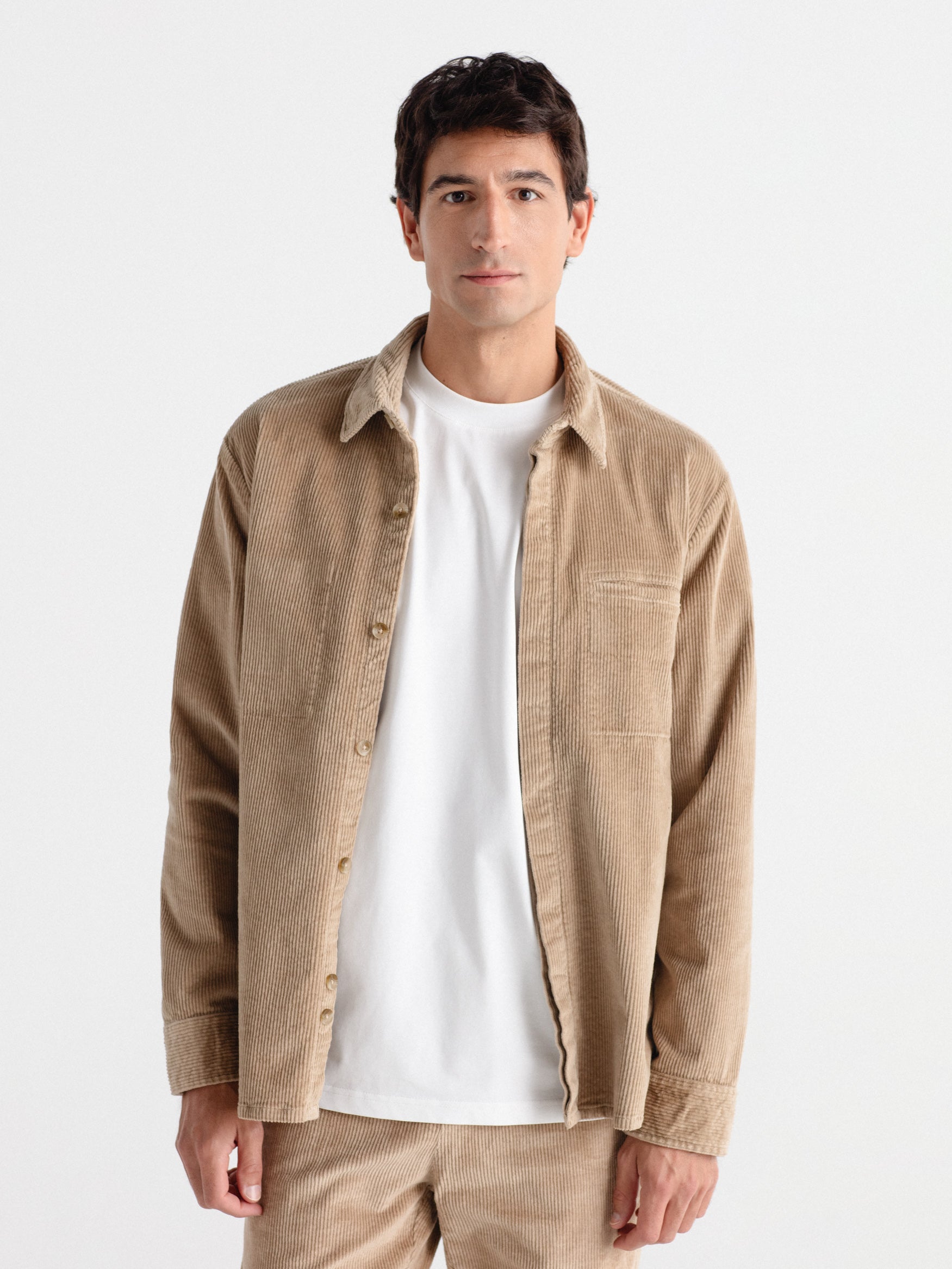 Corduroy overshirt