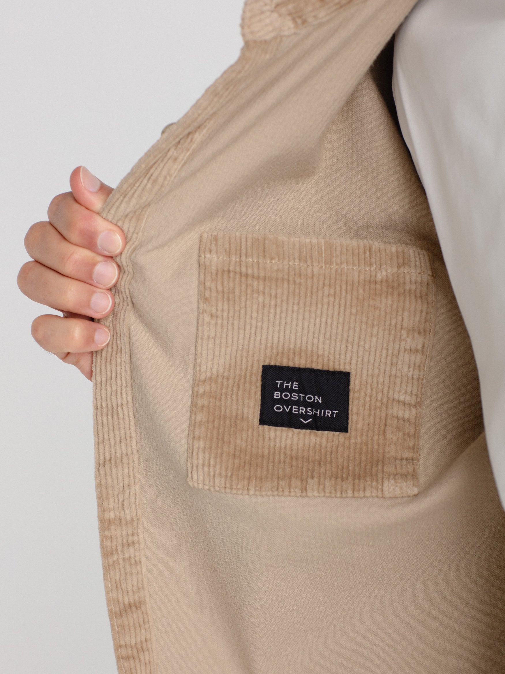 Corduroy overshirt