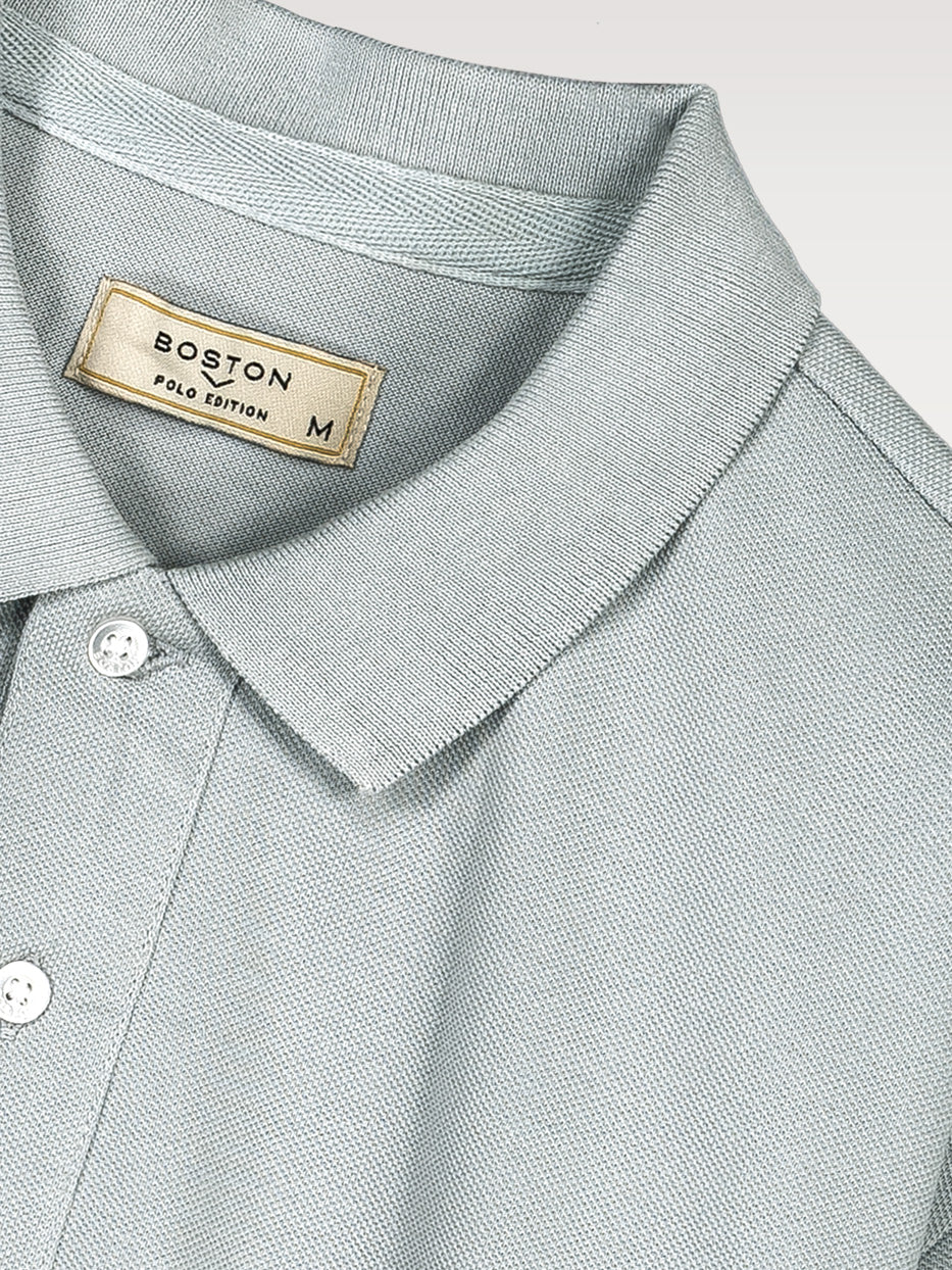 Polo algodón esencial manga corta