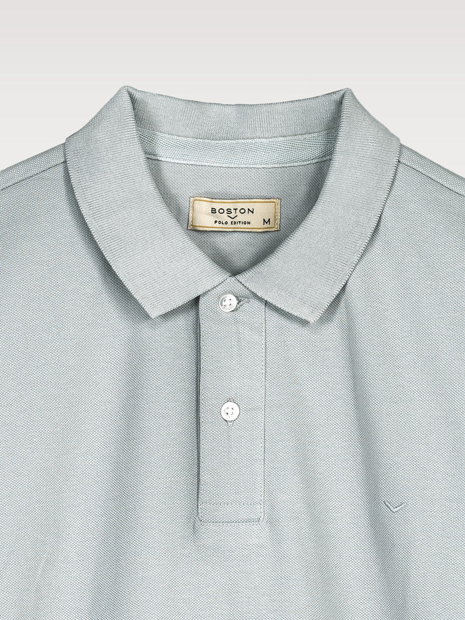 Polo algodón esencial manga corta