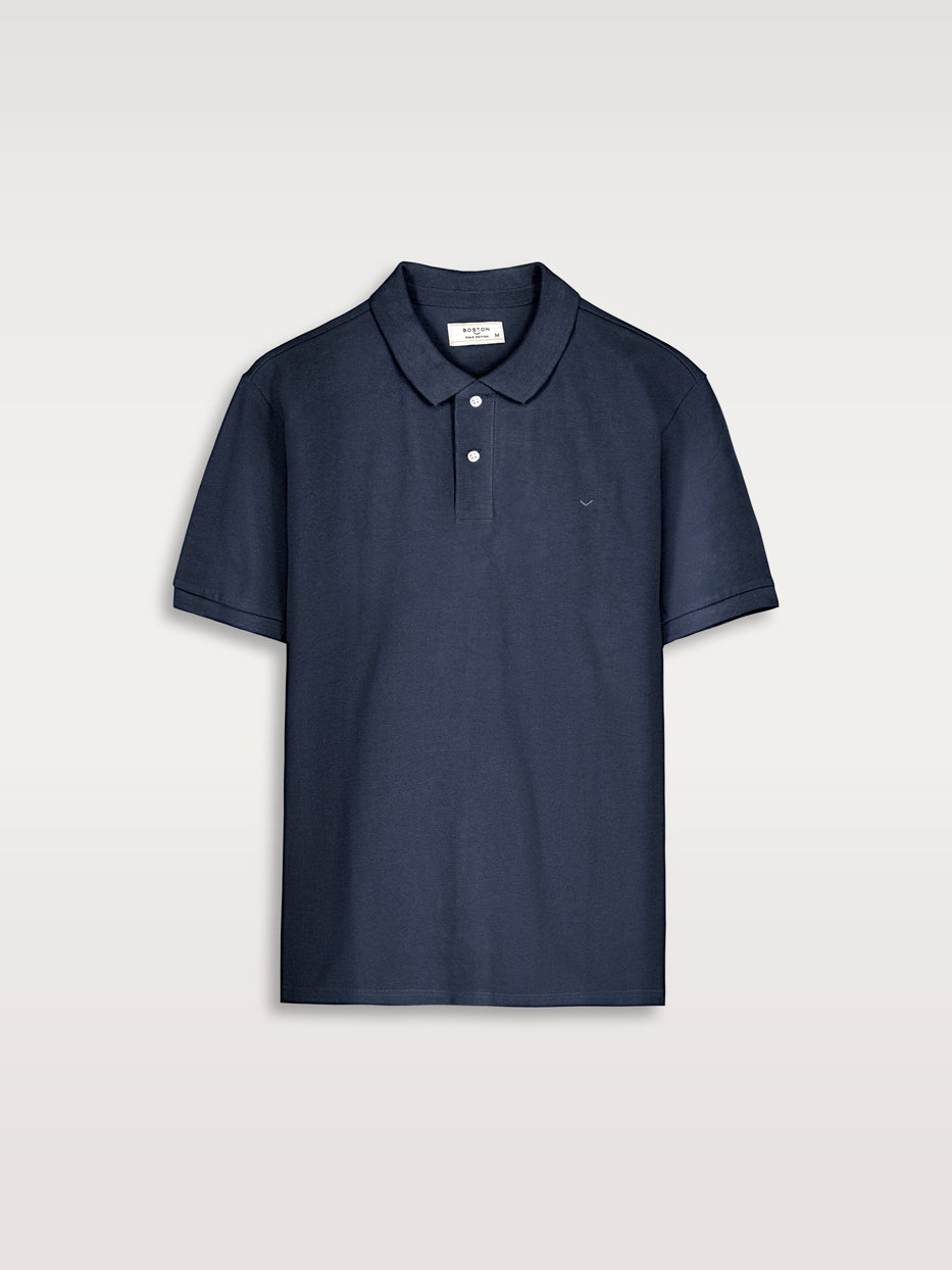 Polo algodón esencial manga corta