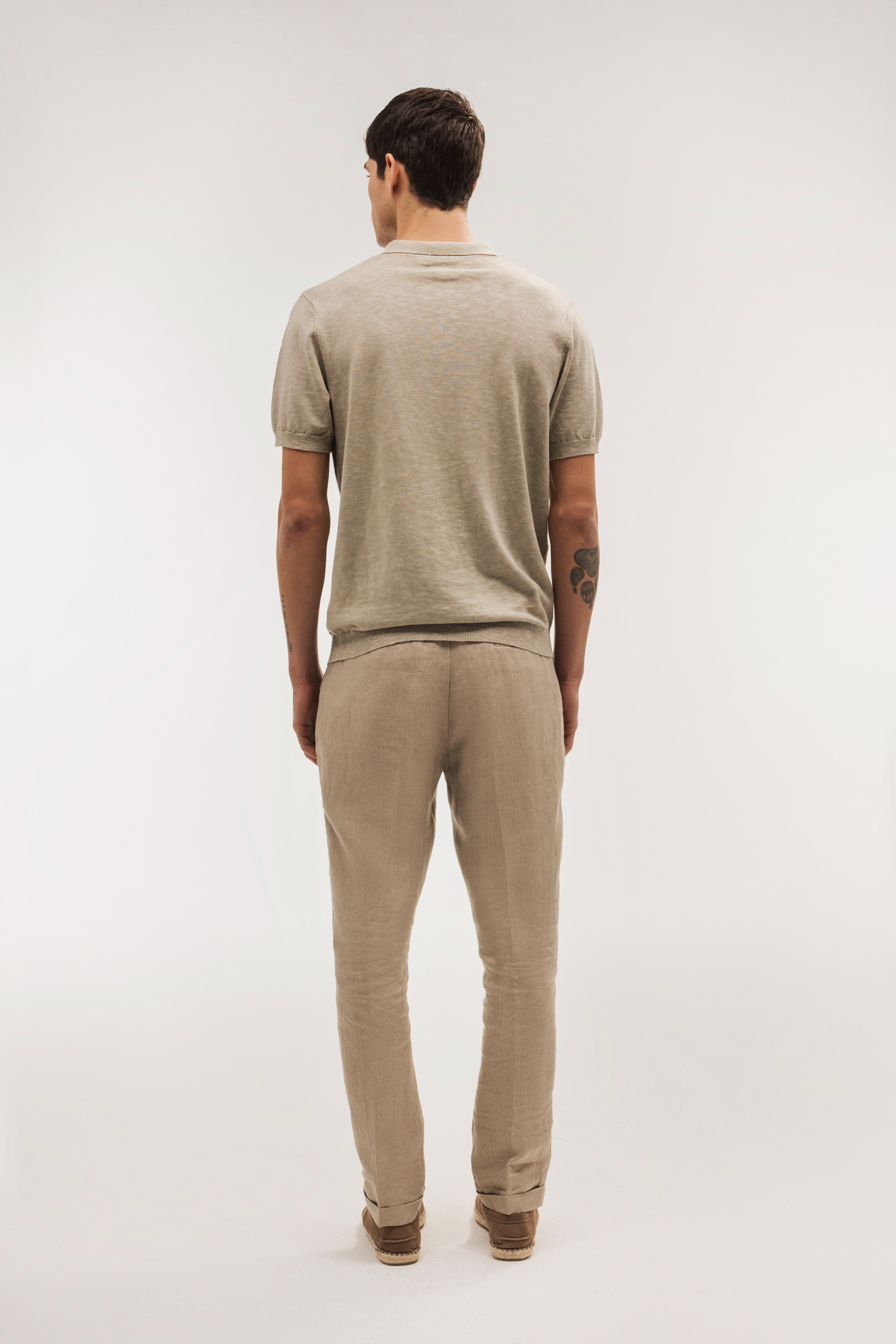 Polo manga corta flamé