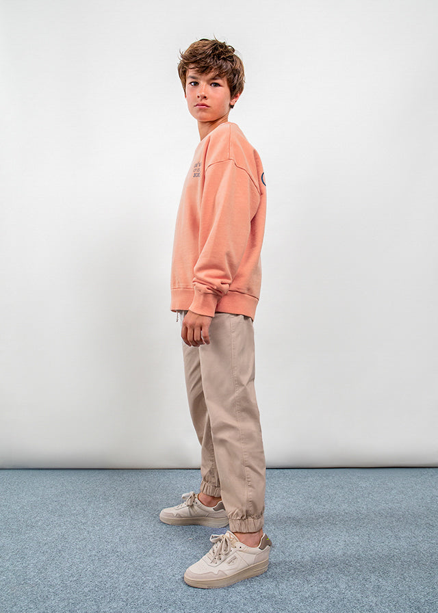 Pantalón niño jogger sarga The Boston Kids