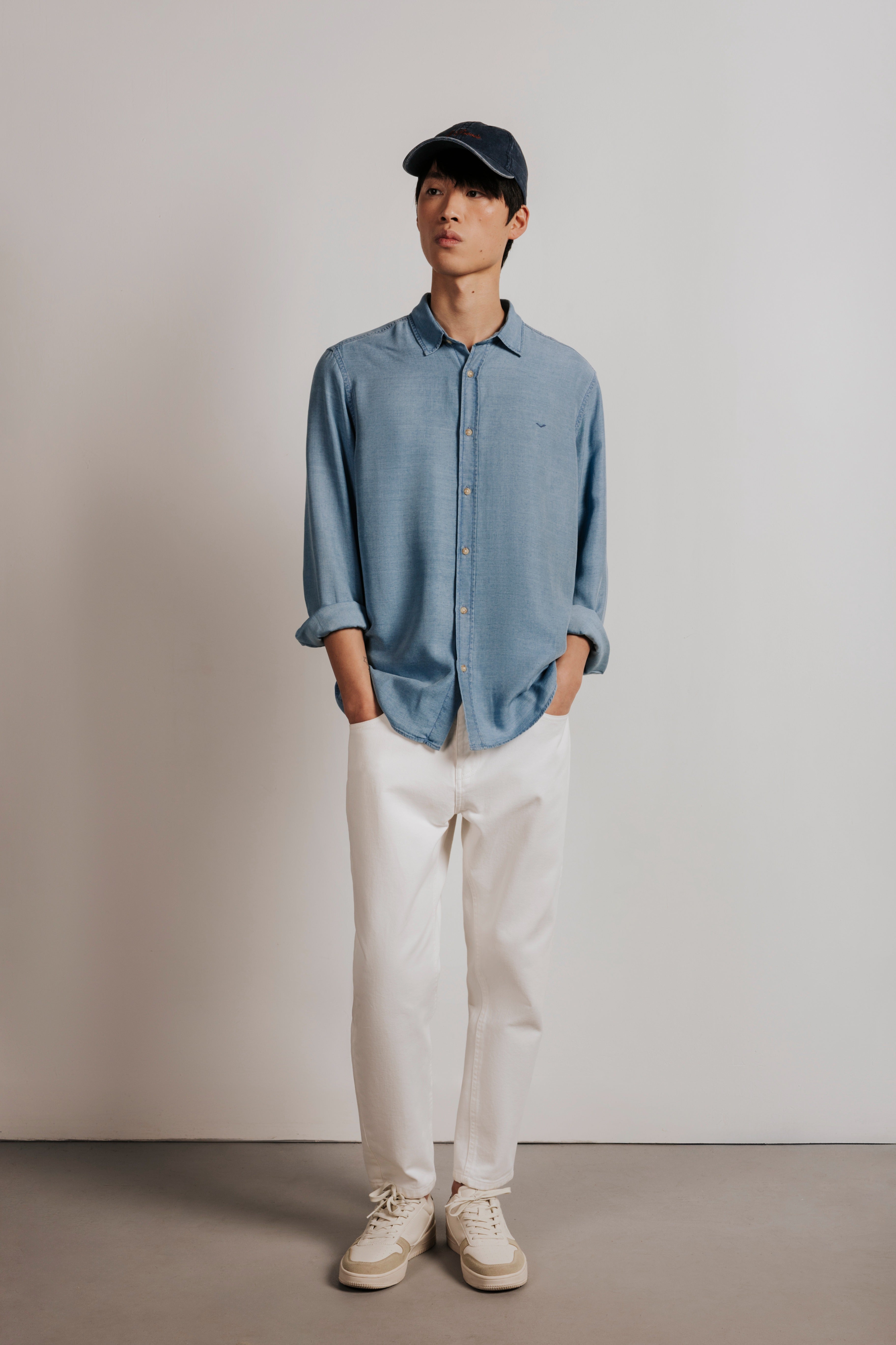 Camisa tejana tencel