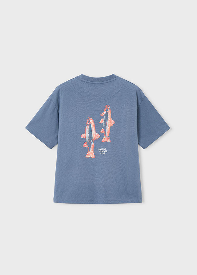 Camiseta niño estampada peces The Boston Kids
